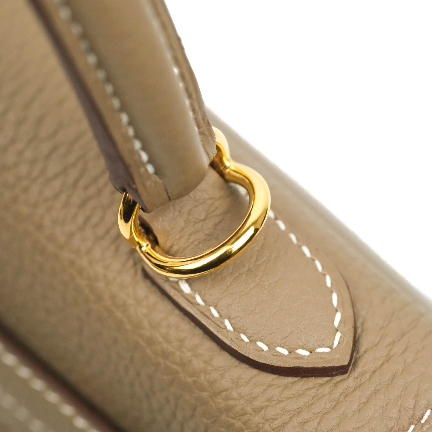[DM to purchase] Hermès Retourne Kelly 25 Etoupe 18 Veau Togo Gold Hardware
