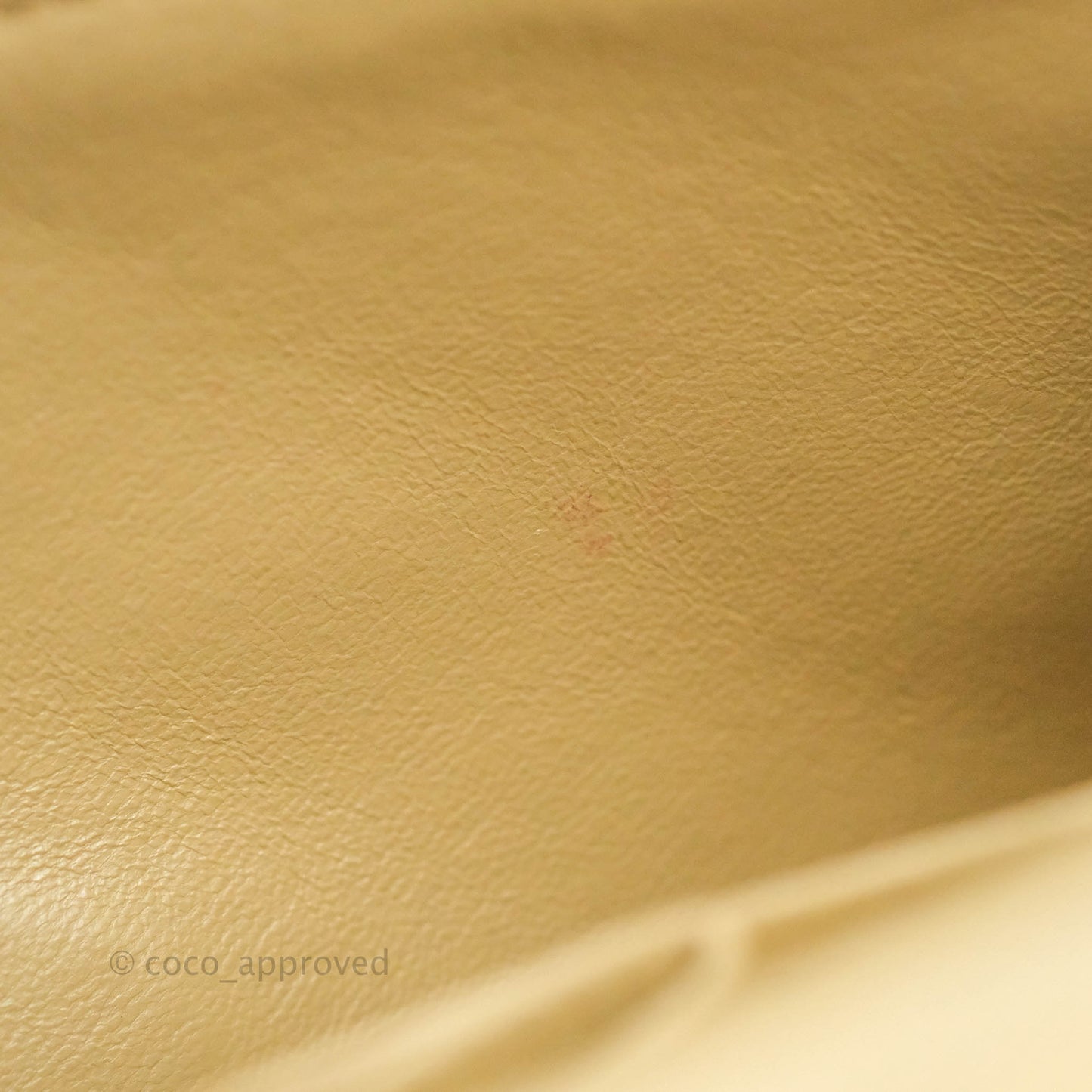 Chanel Vintage Small Single Full Flap Bag Beige Lambskin 24K Gold Hardware