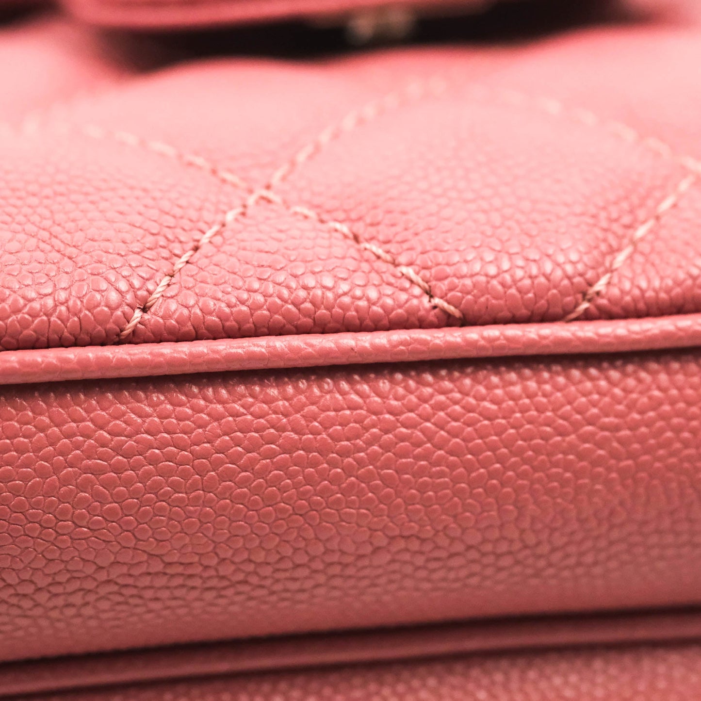 Chanel Caviar Quilted Small Urban Companion Flap Bag Pink Silver Hardware
