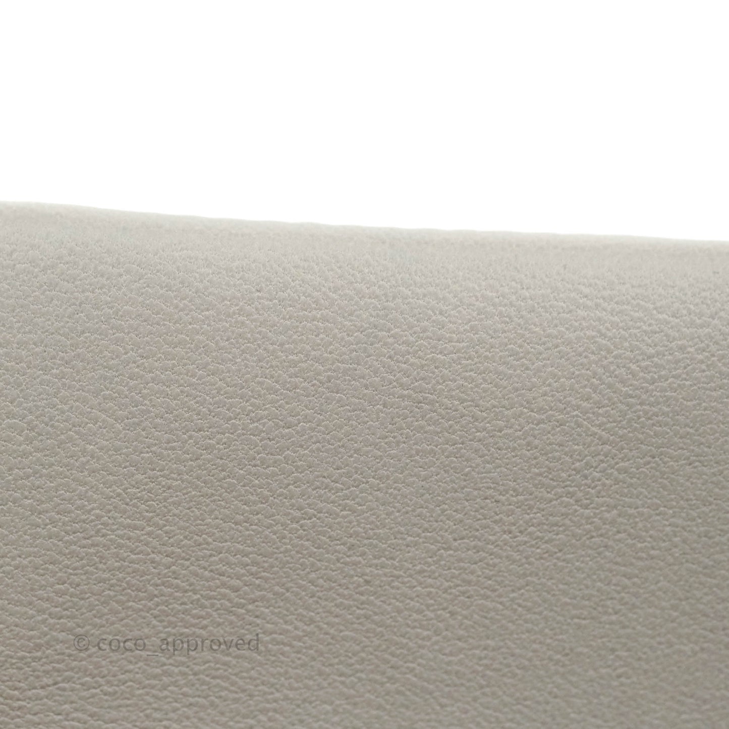 Chanel Quilted Mini Rectangular Flap Grey Lambskin Dark Silver Hardware