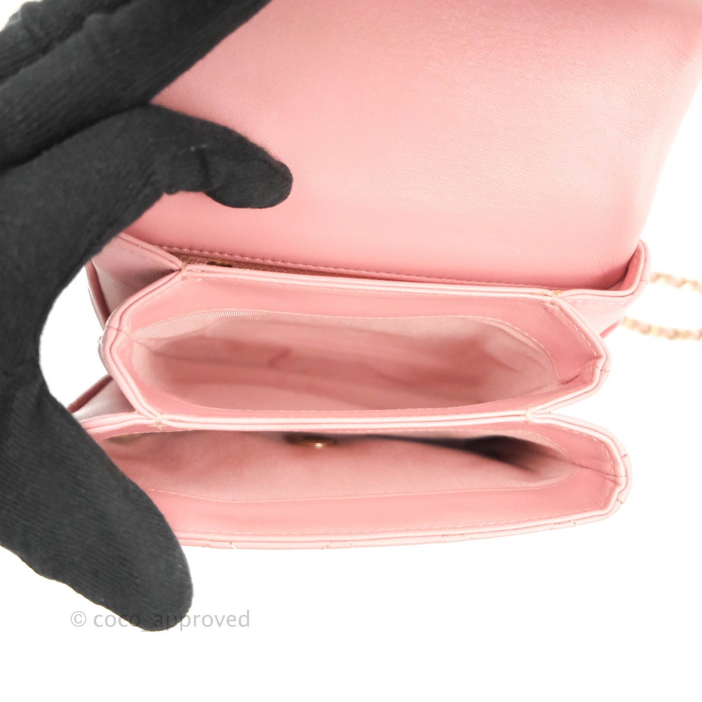 Chanel Citizen Chic Mini Flap Bag Pink Lambskin Gold Hardware