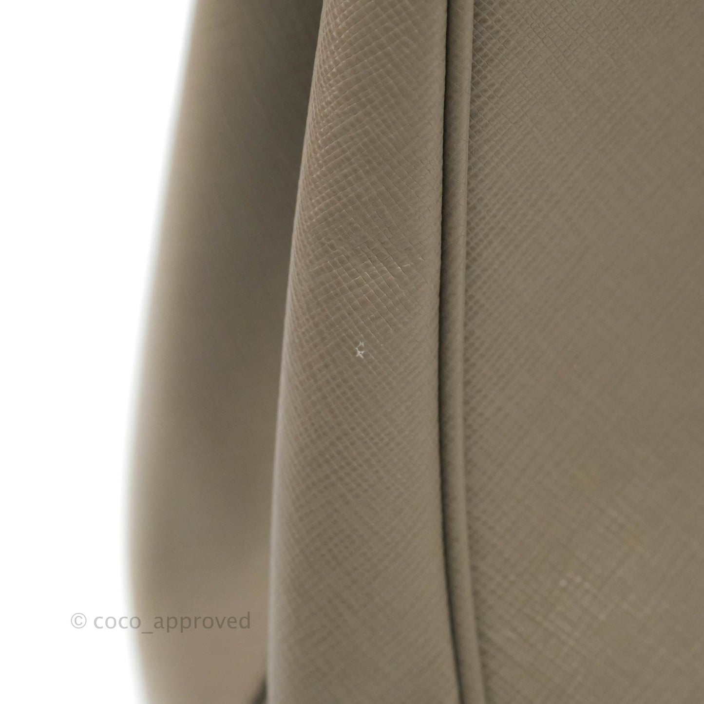 Prada Small Saffiano Lux Galleria Bag Argilla