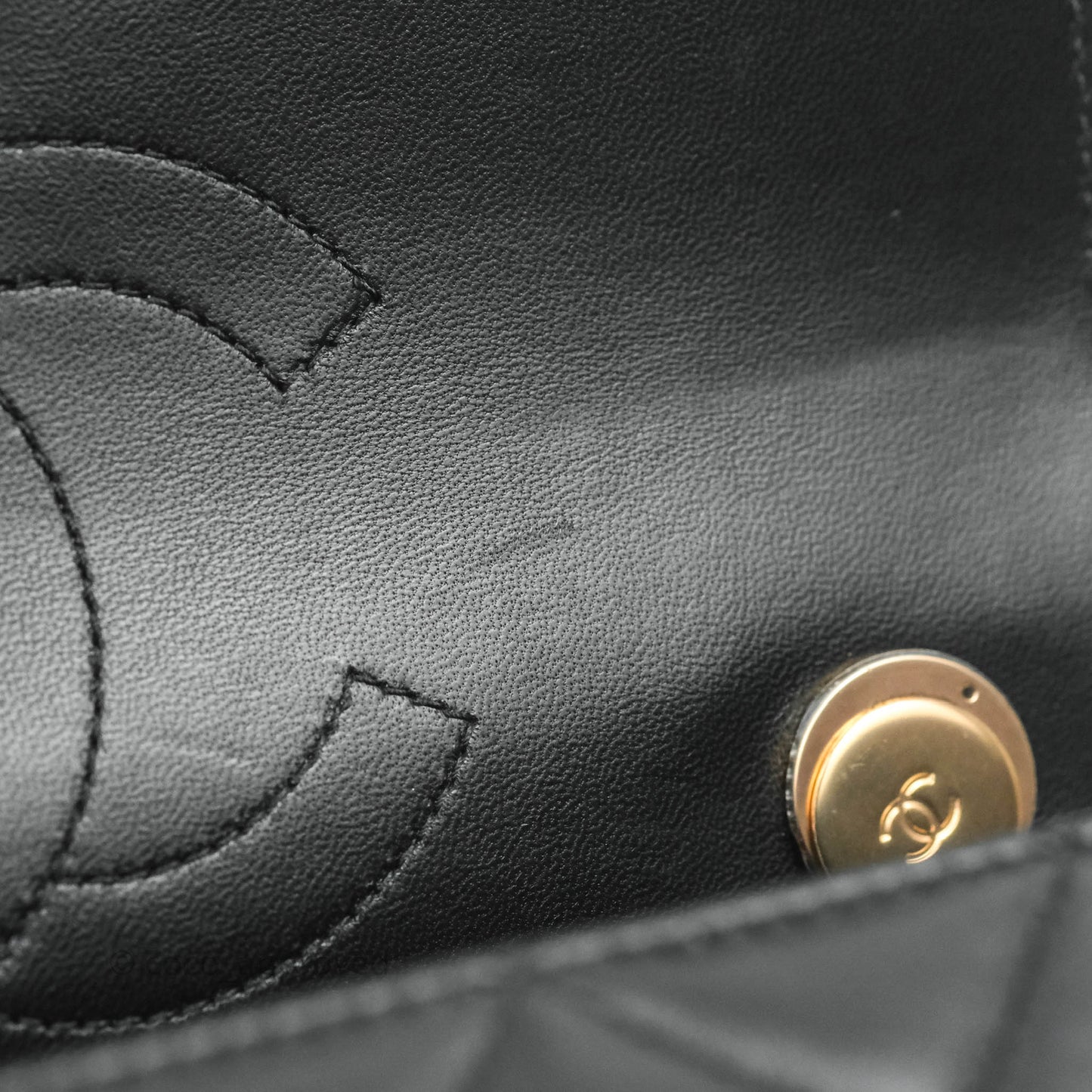 Chanel Trendy CC Small Black Lambskin Rose Gold Hardware