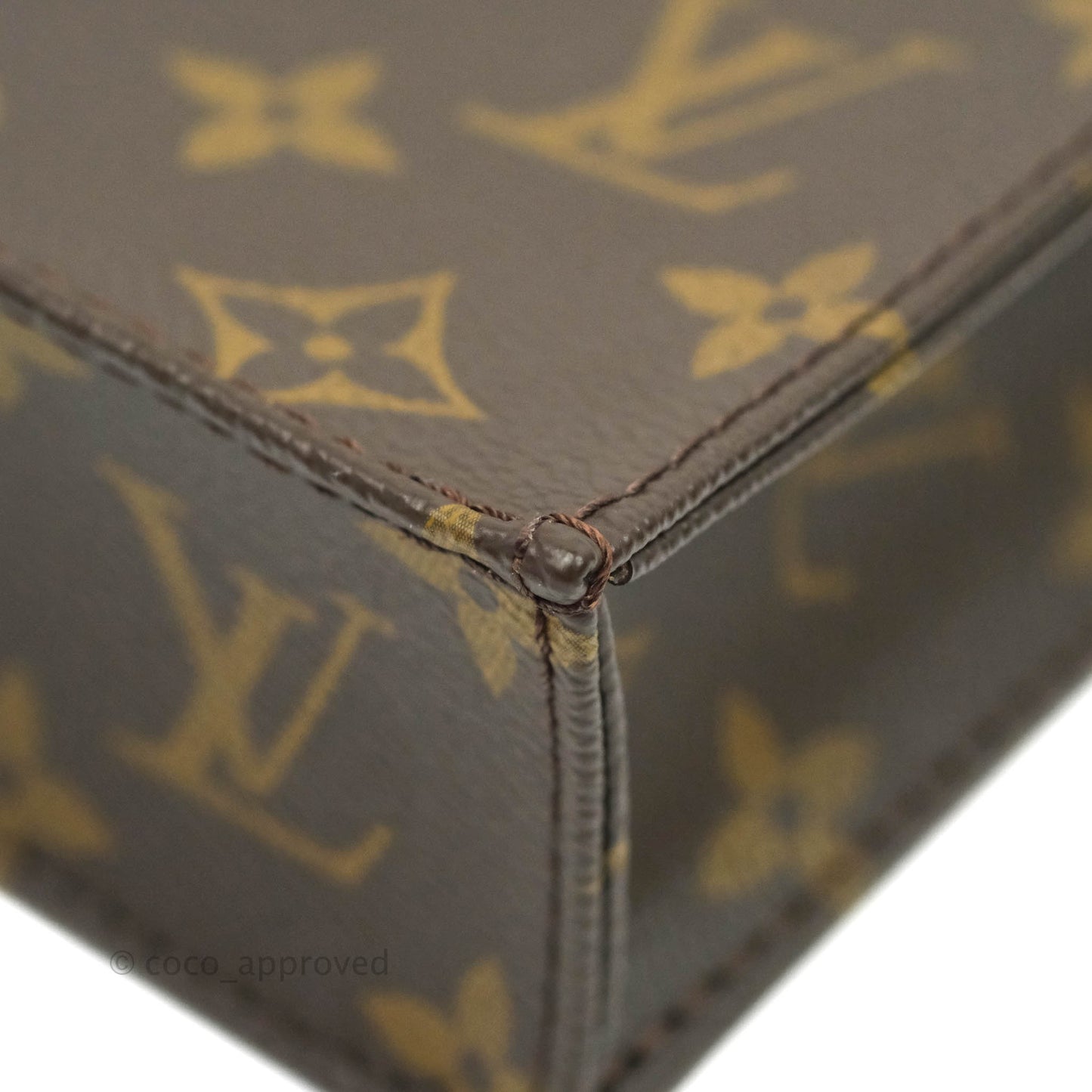Louis Vuitton Monogram Canvas Petit Sac Plat bag