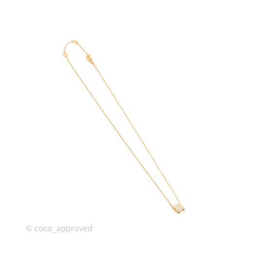 Bvlgari Mini Zero1 Rose Gold and Diamond Necklace