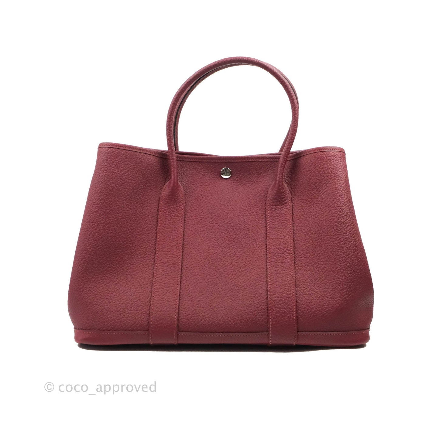 Hermès Garden Party 36 Burgundy