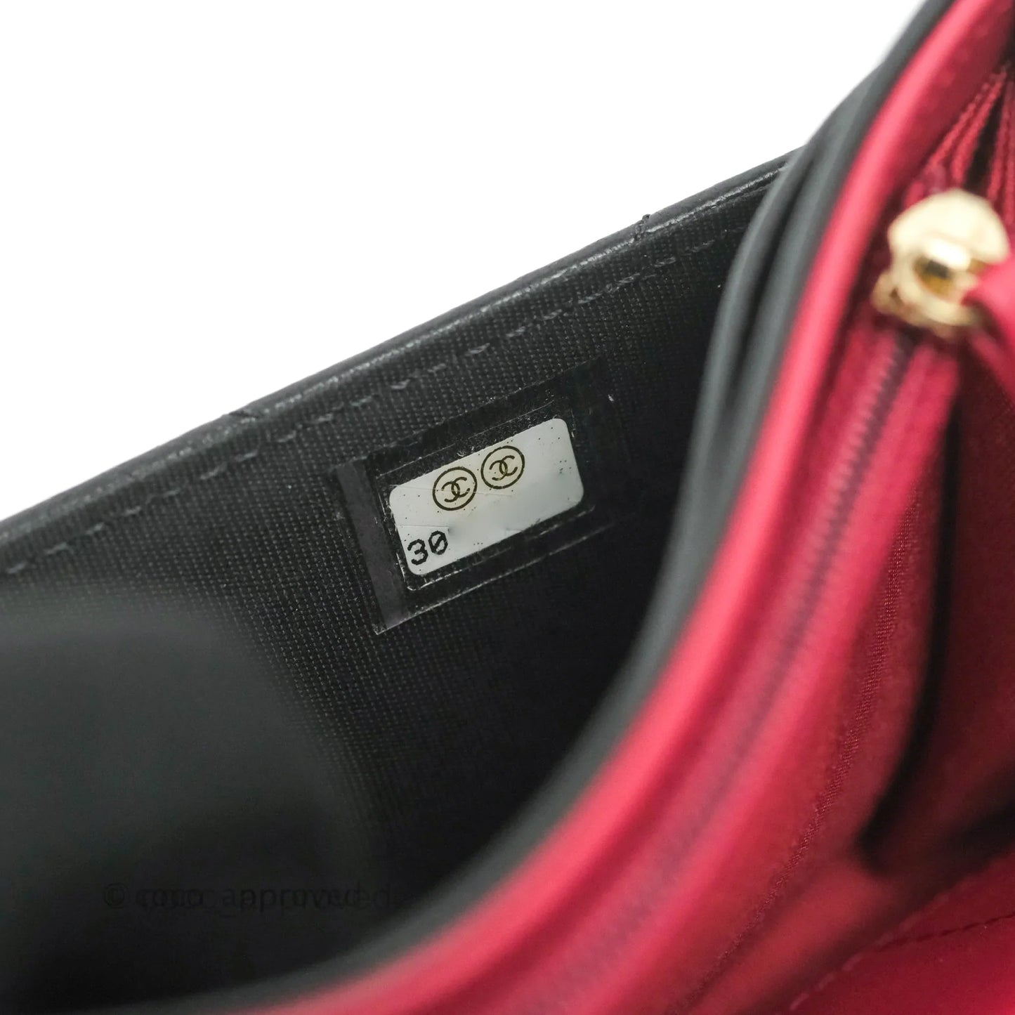 Chanel Quilted 19 Flap Wallet Black Lambskin