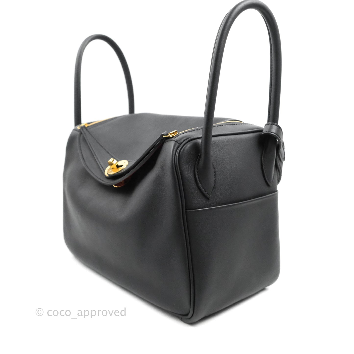 Hermès Lindy 26 Navy Swift Gold Hardware Special Edition