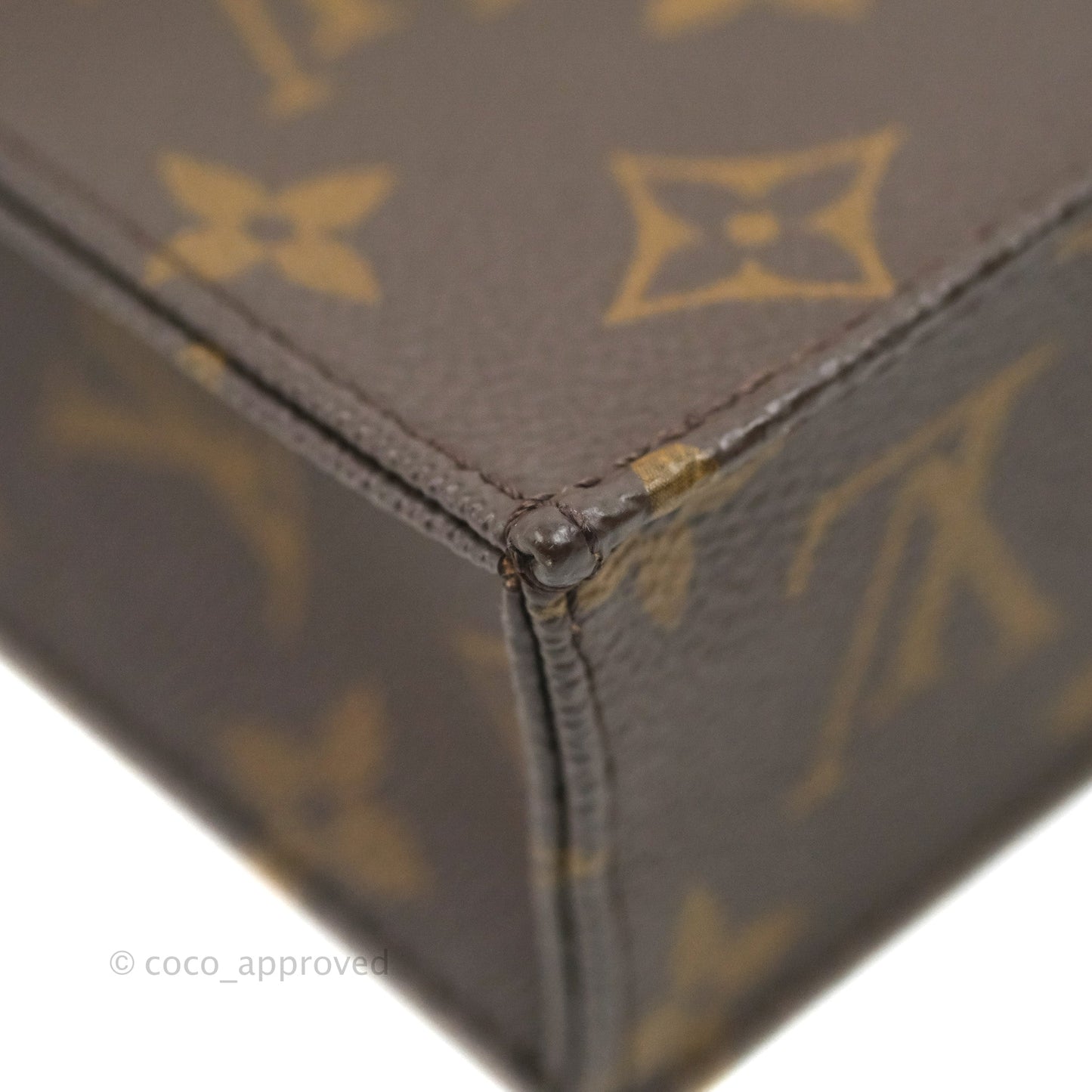 Louis Vuitton Petit Sac Plat Bag Monogram Canvas
