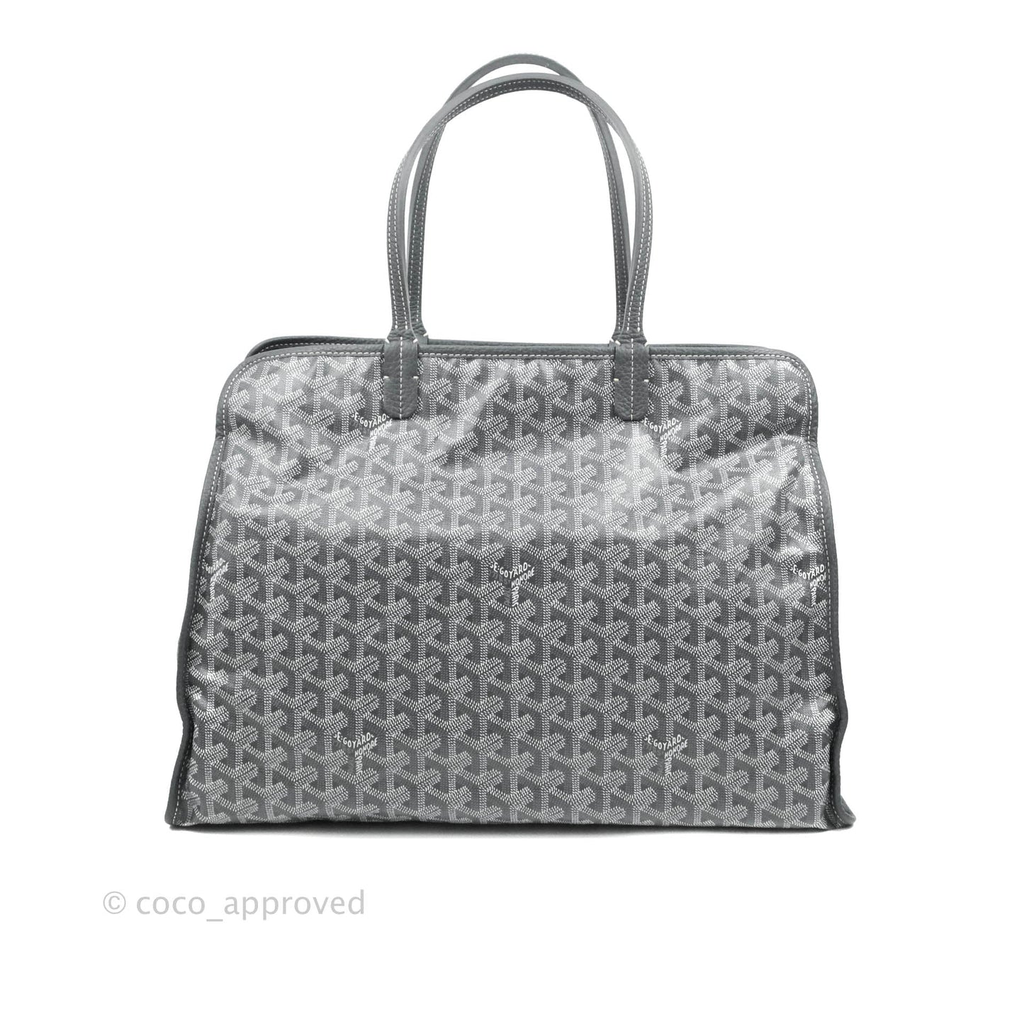 Goyard Goyardine Grey Sac Hardy PM