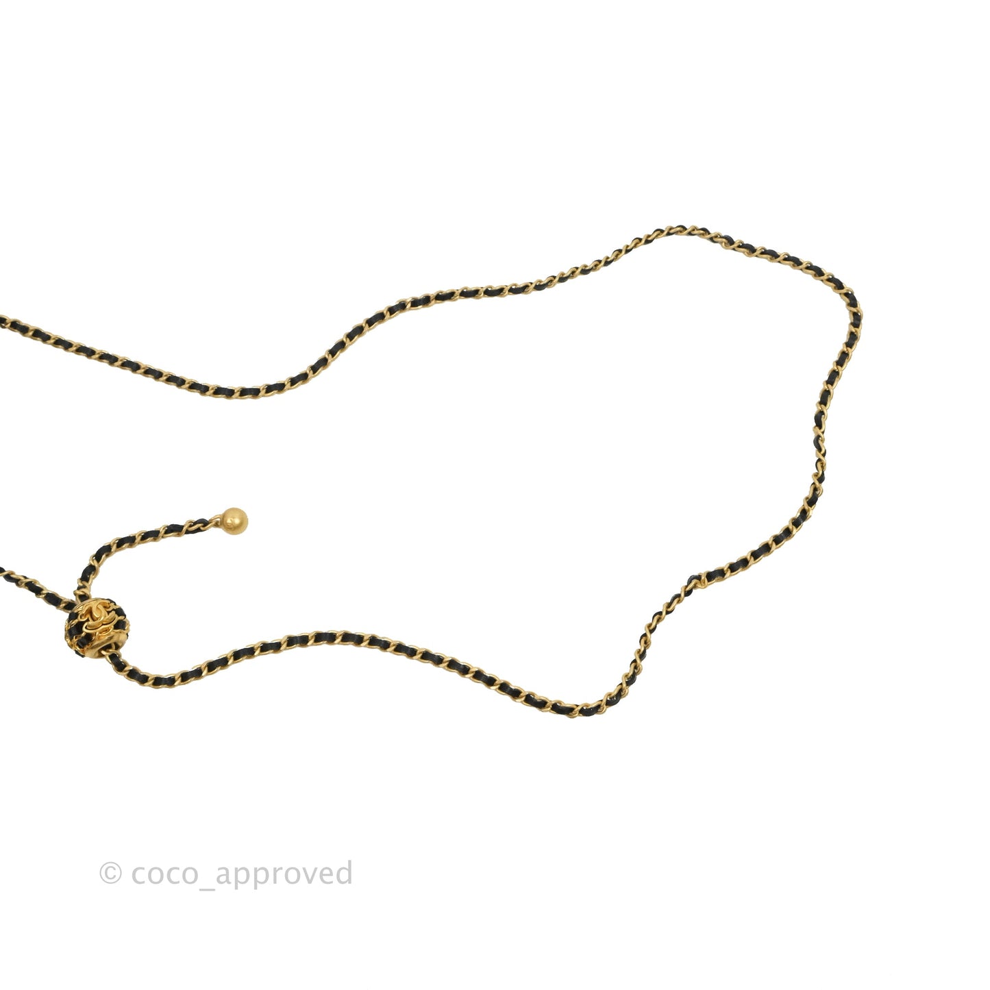 Chanel Pearl Crush Mini Clutch With Chain Black Lambskin Aged Gold Hardware