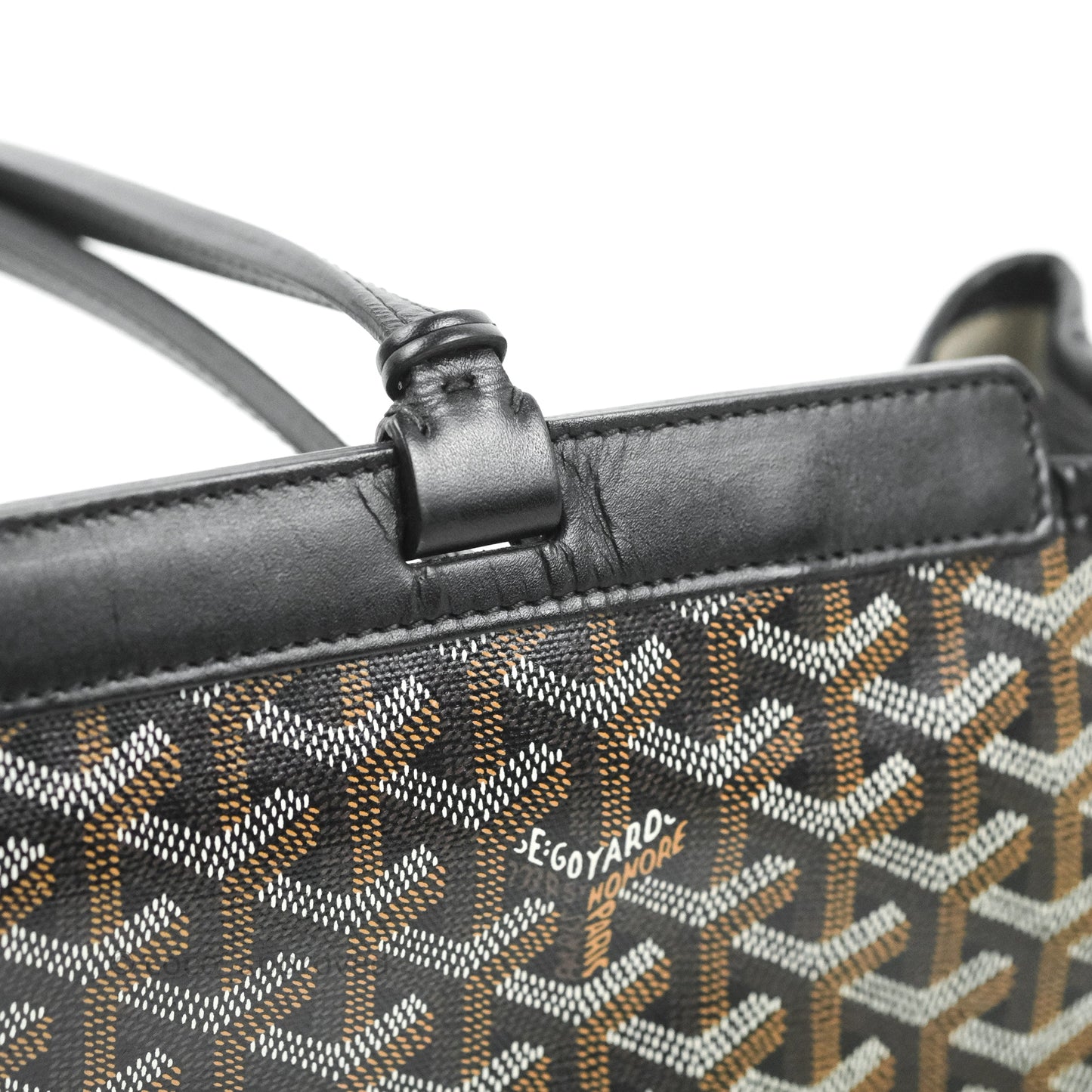 Goyard Goyardine Bellechasse PM Black
