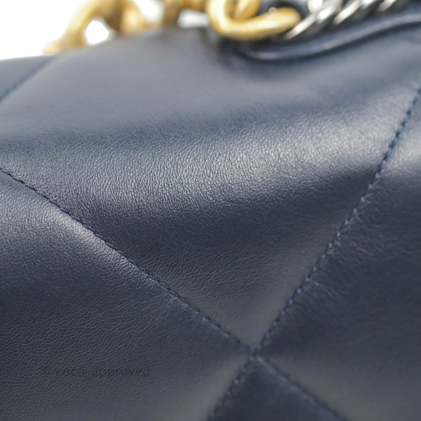 Chanel 19 Small Navy Mixed Hardware