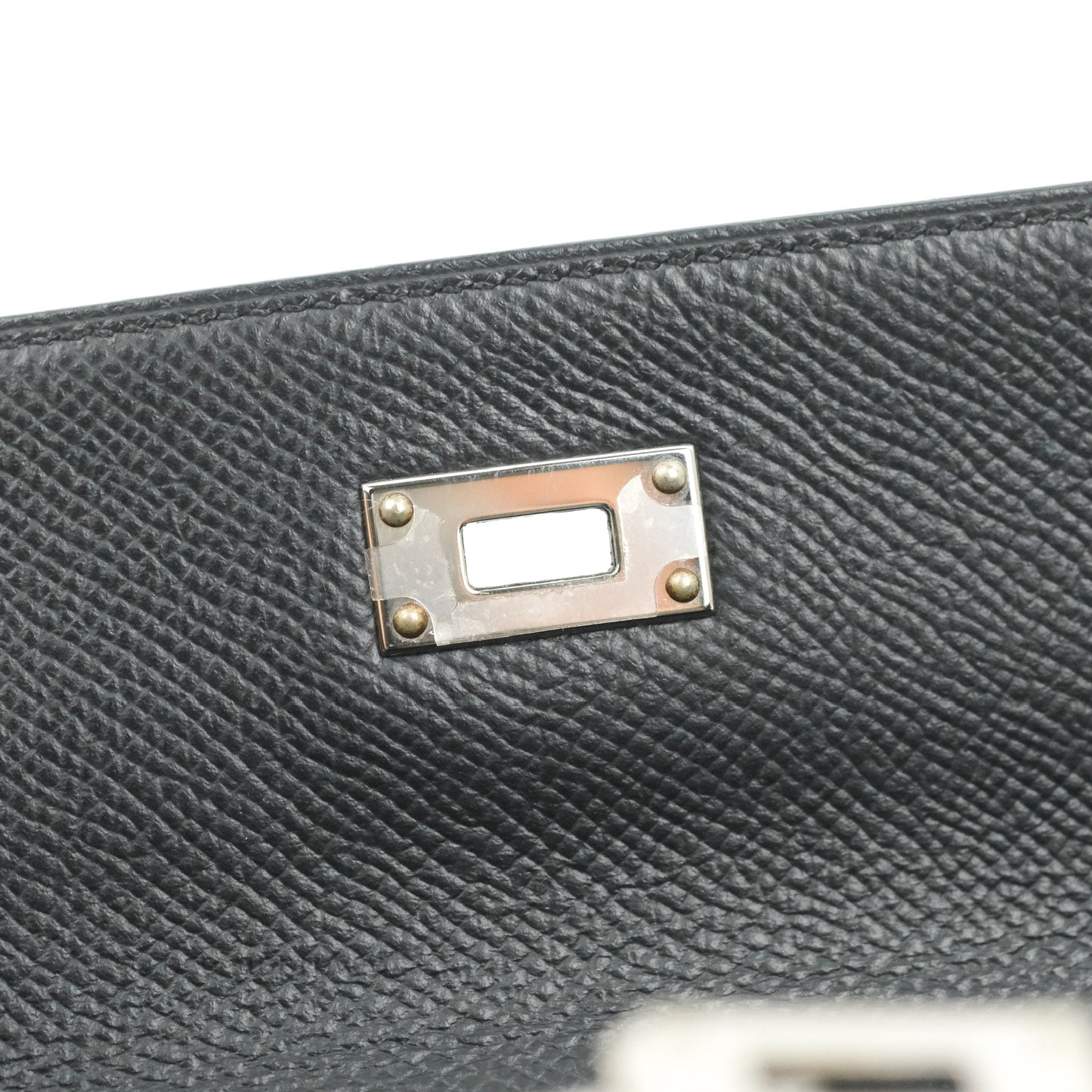 Hermès Epsom Kelly To Go Wallet Midnight Blue Palladium Hardware