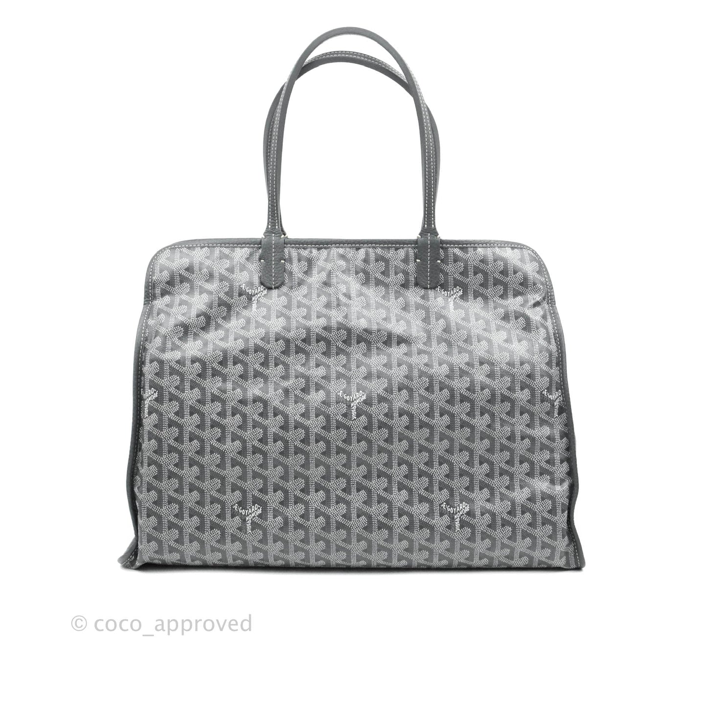 Goyard Goyardine Grey Sac Hardy PM