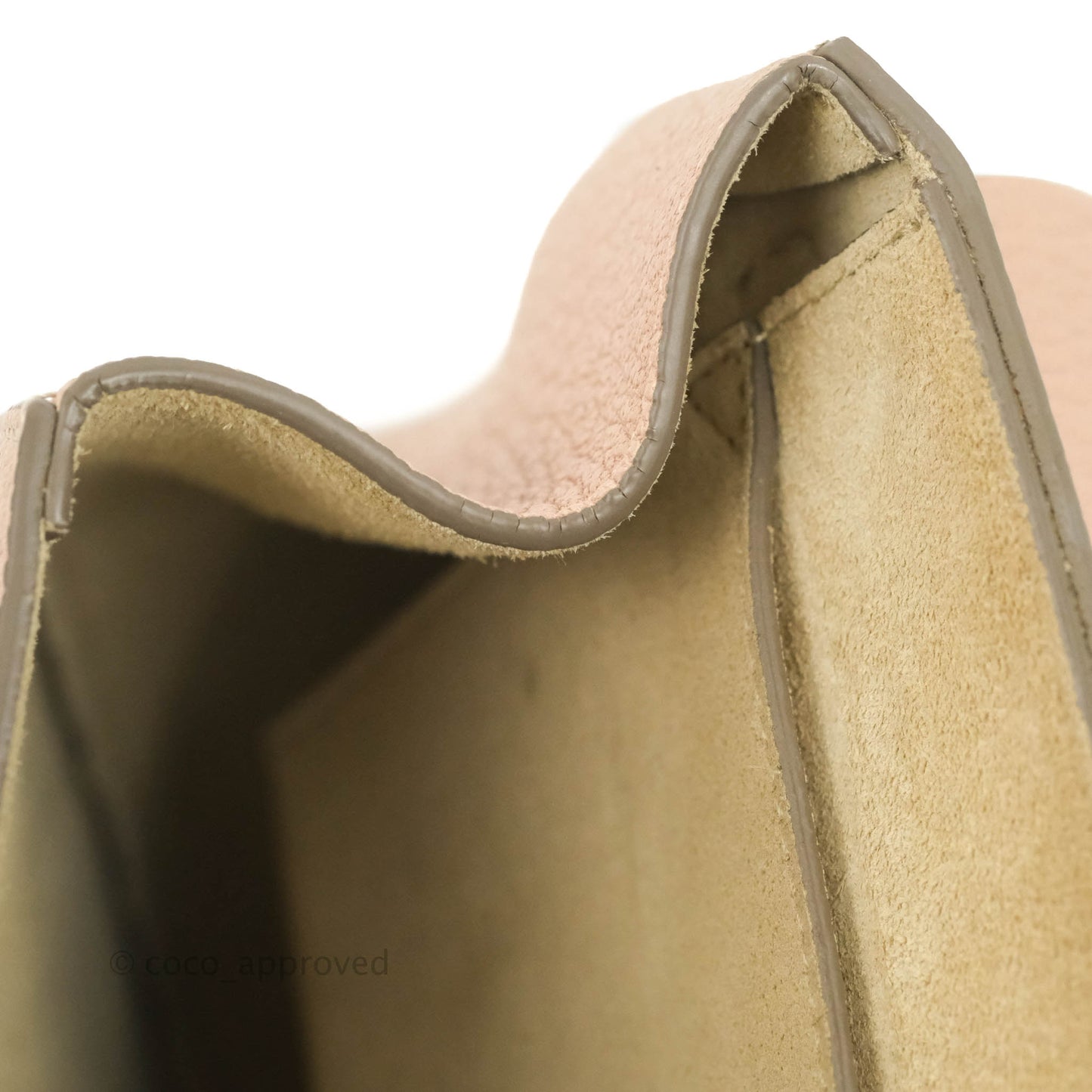 Chloe Drew Crossbody Bag Pink Grained Leather