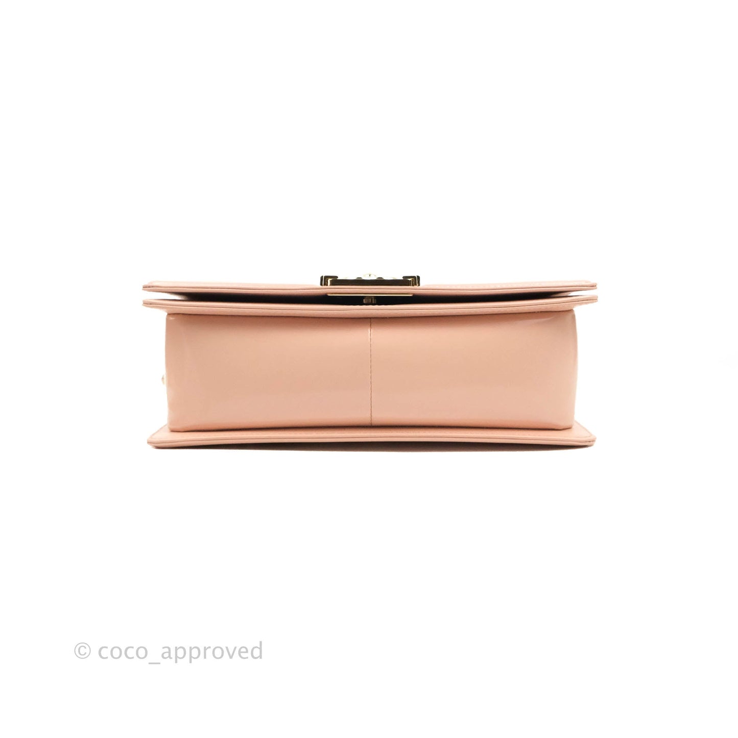 Chanel Quilted Medium Boy Iridescent Pink Shiny Calfskin Gold Hardware
