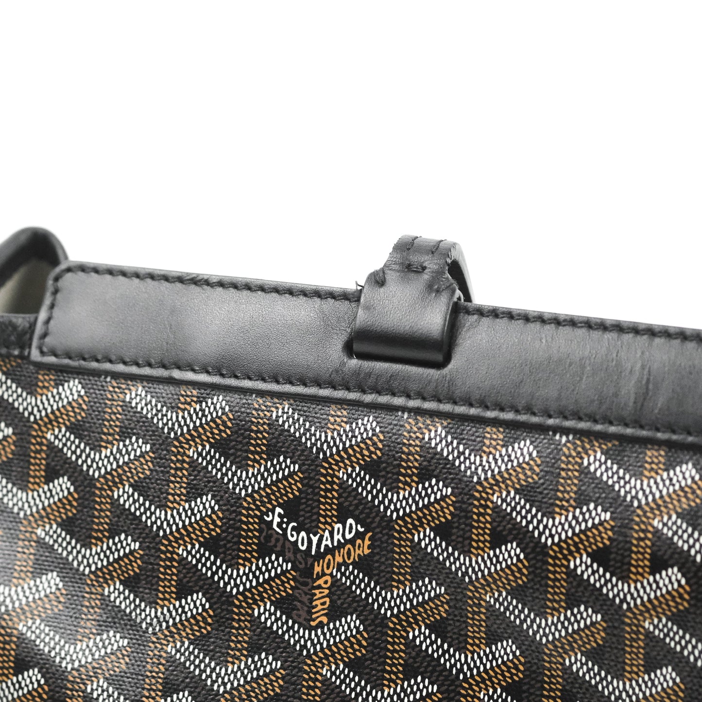 Goyard Goyardine Bellechasse PM Black