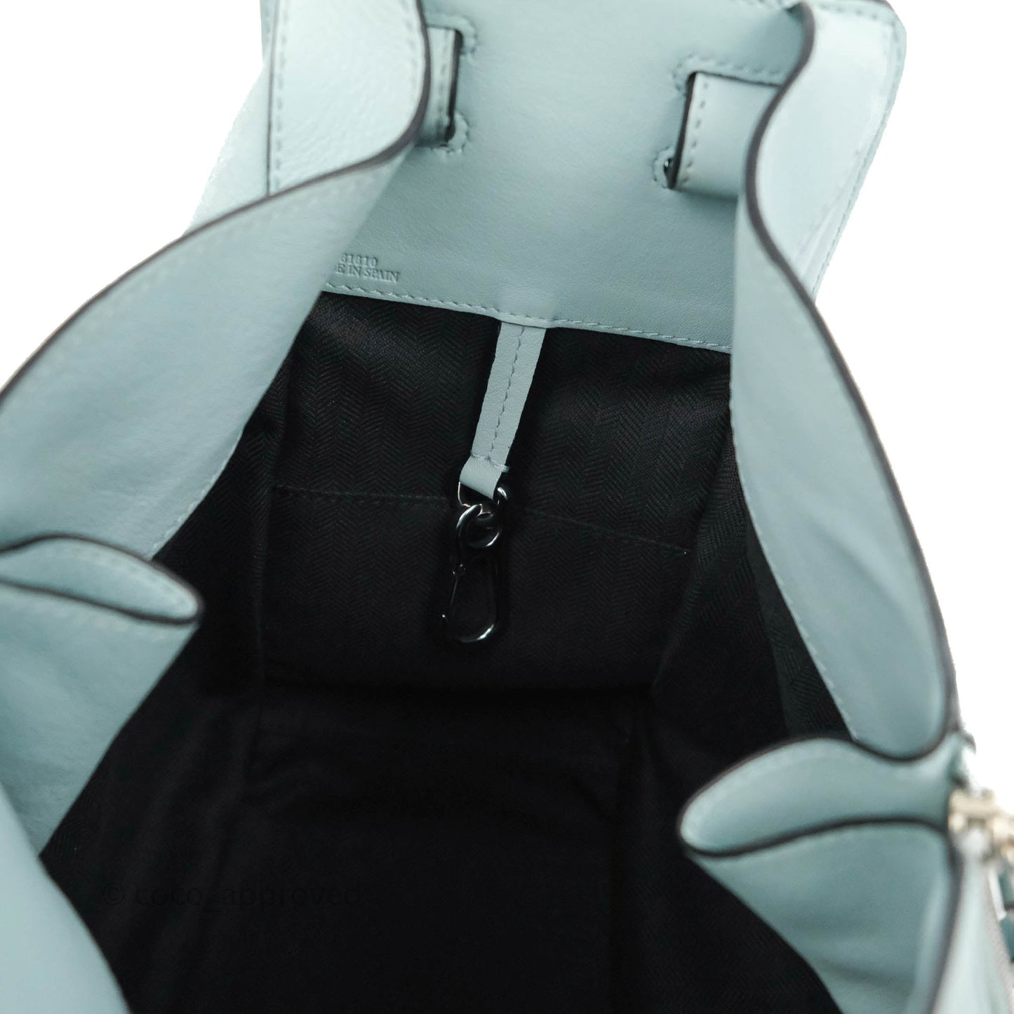 Loewe Hammock Small Aqua Shoulder Bag