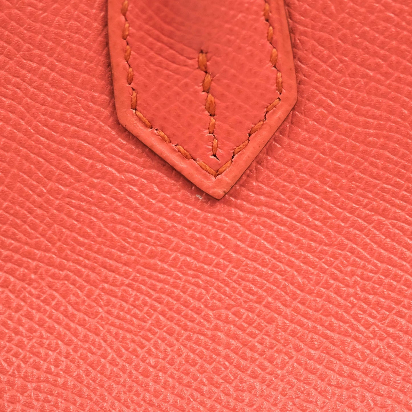 Hermes Birkin 25 Flamingo Epsom Palladium Hardware