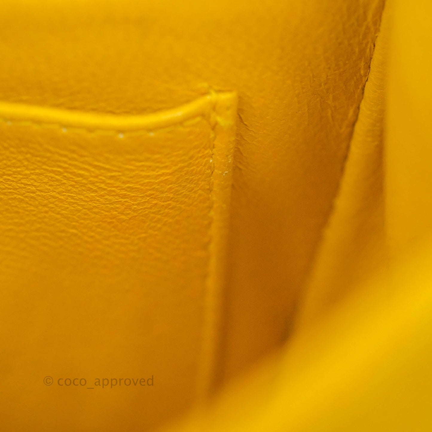 Chanel Vintage Small Classic Diana Flap Bag Yellow Linen Fabric 24K Gold Hardware