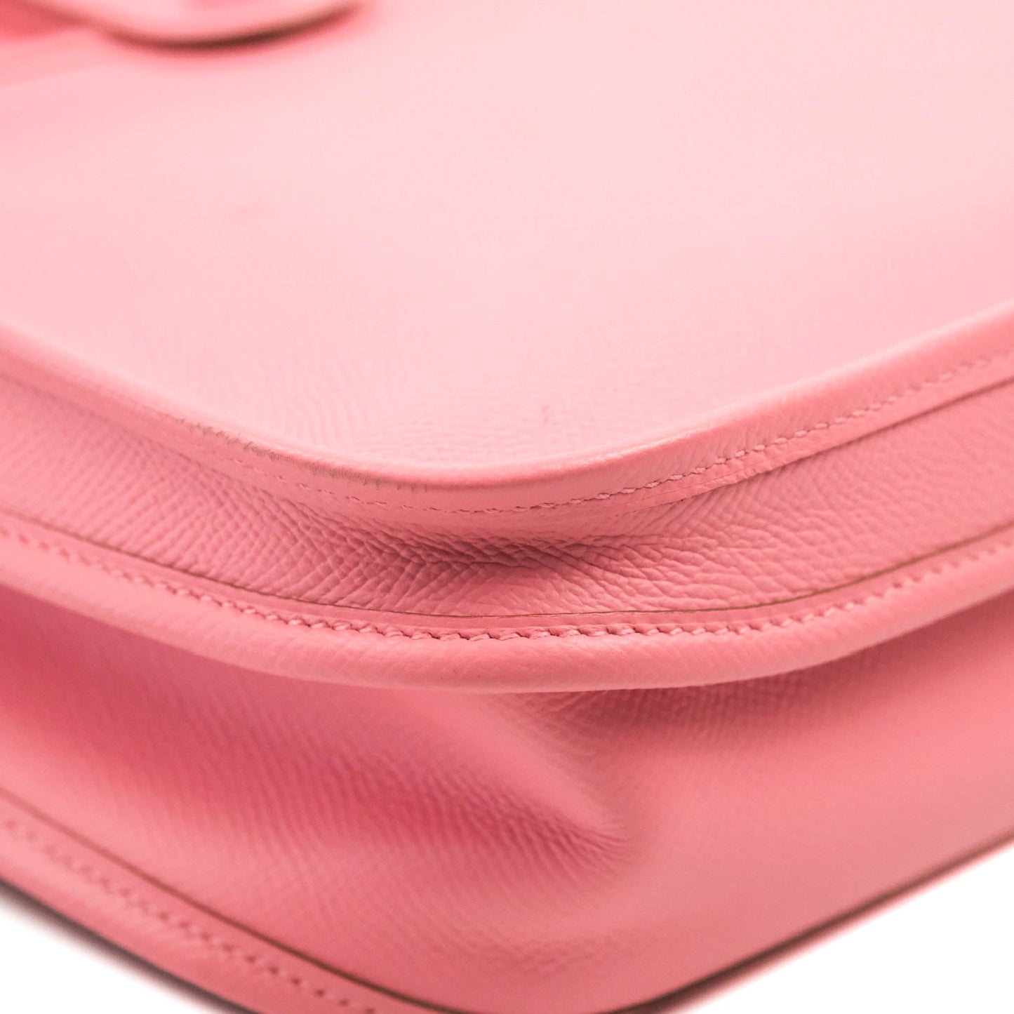 Hermes Evelyne Poche III 29 Veau Epsom 10 Rose Confetti Palladium Hardware