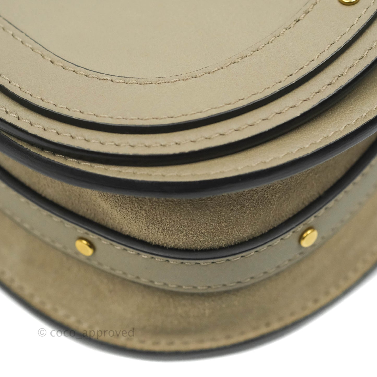 Chloé Nile Crossbody Bag Motty Grey Calfskin
