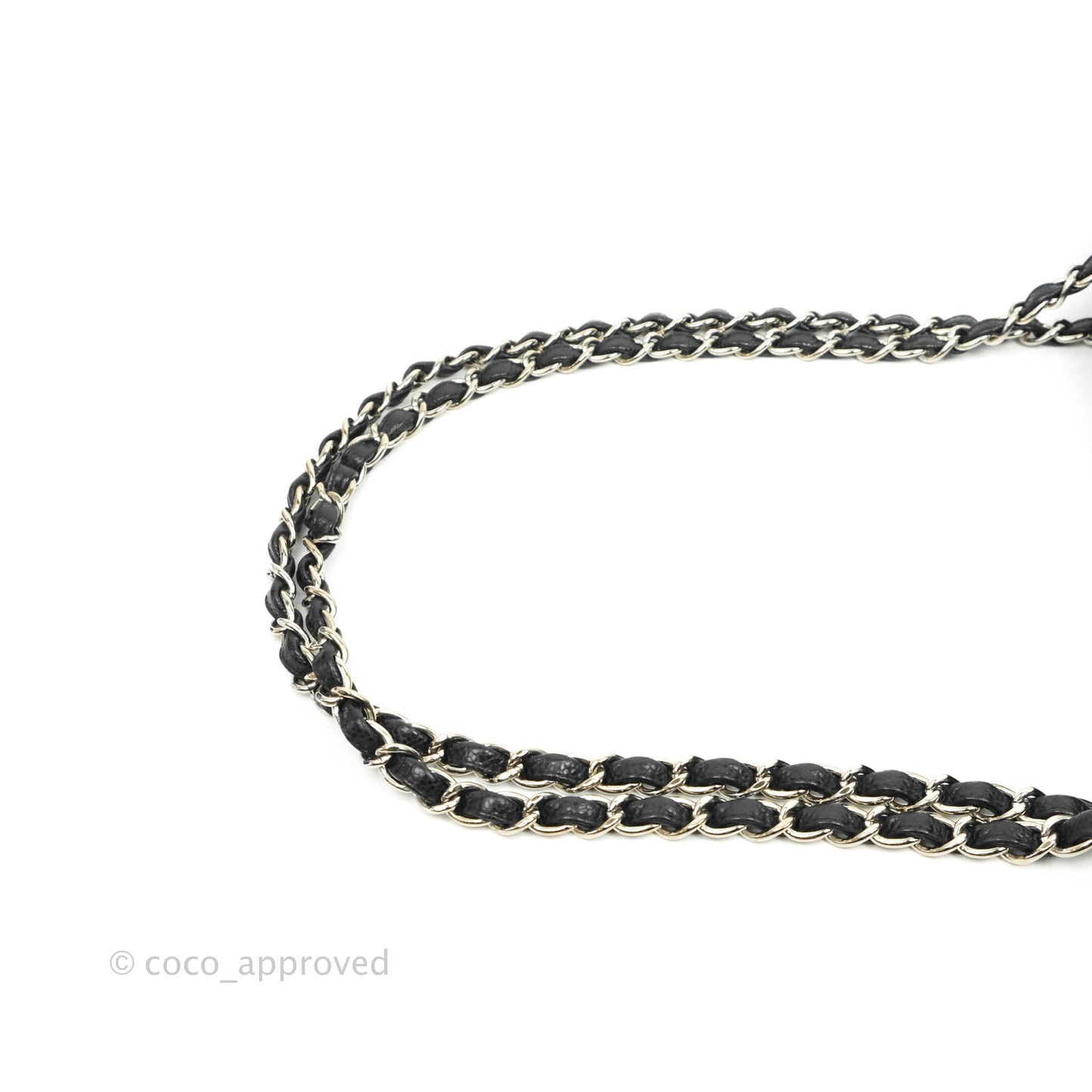 Chanel Jumbo Double Flap Black Caviar Silver Hardware⁣⁣