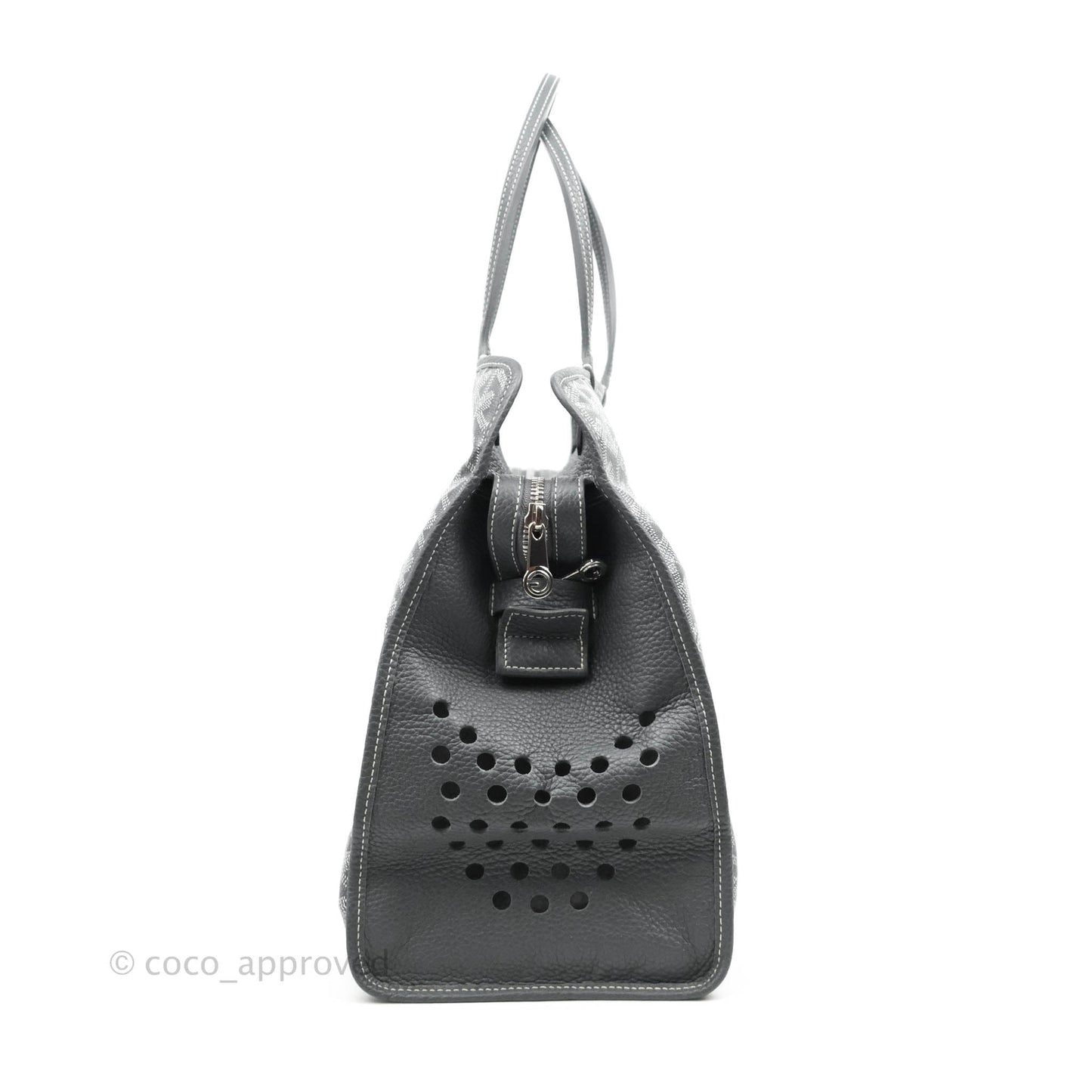 Goyard Goyardine Grey Sac Hardy PM