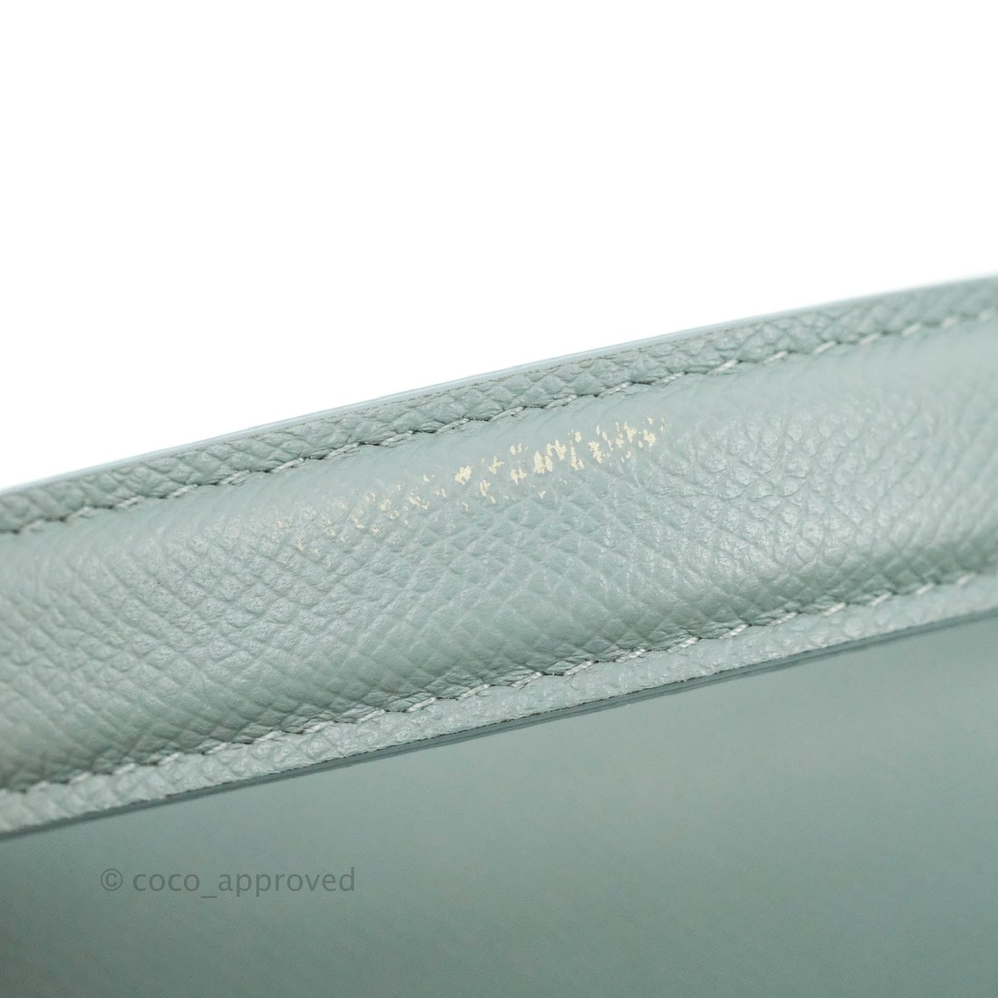 Celine Micro Belt Bag Light Blue Grained Calfskin Gold Hardware