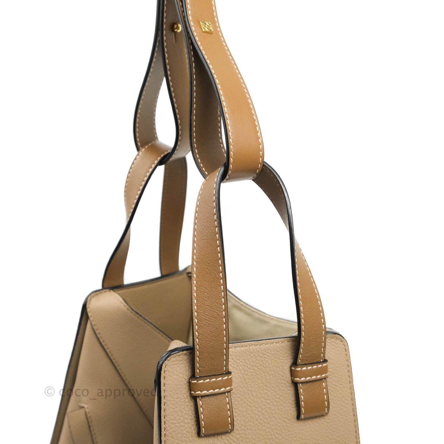 Loewe Hammock Small Sand Shoulder Bag