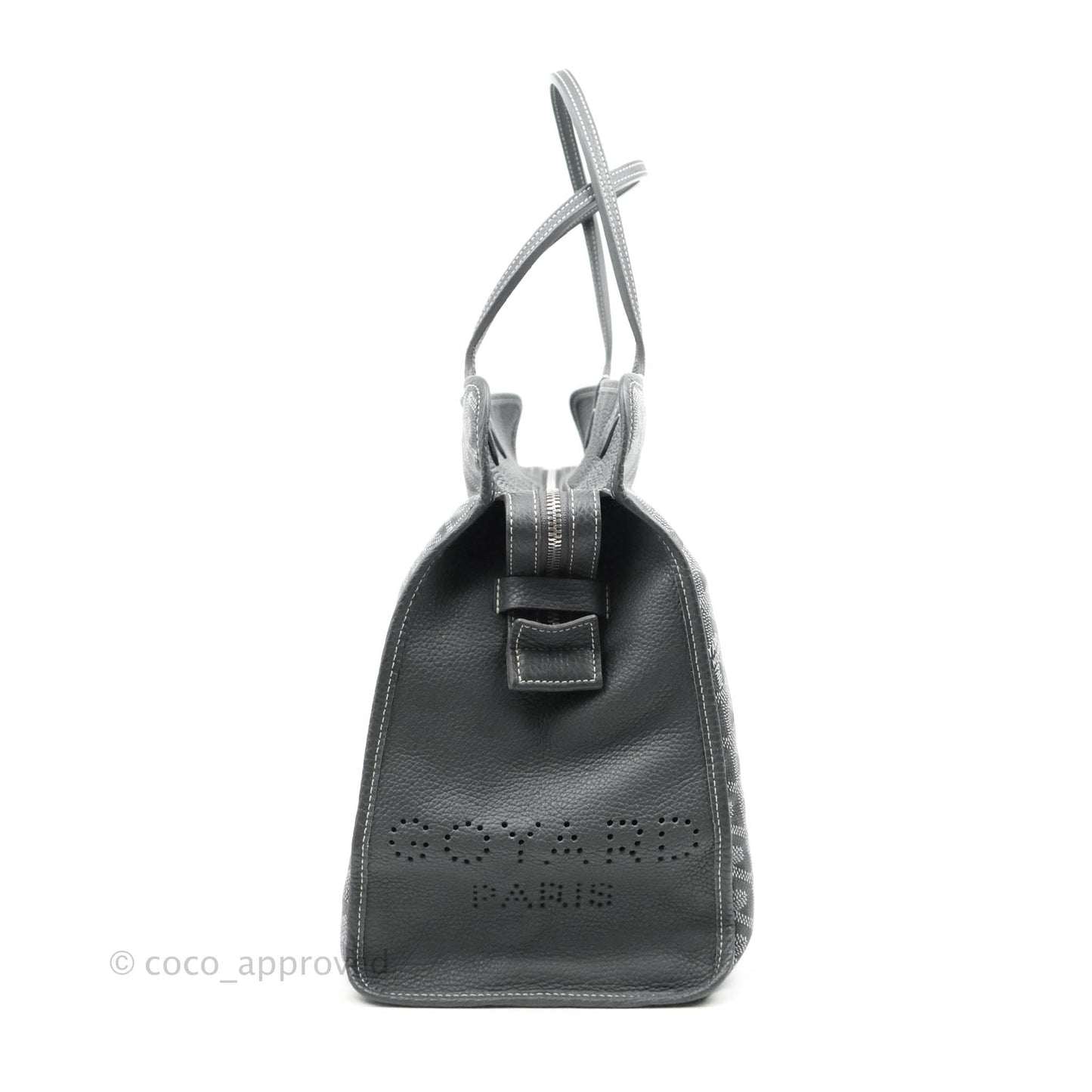 Goyard Goyardine Grey Sac Hardy PM