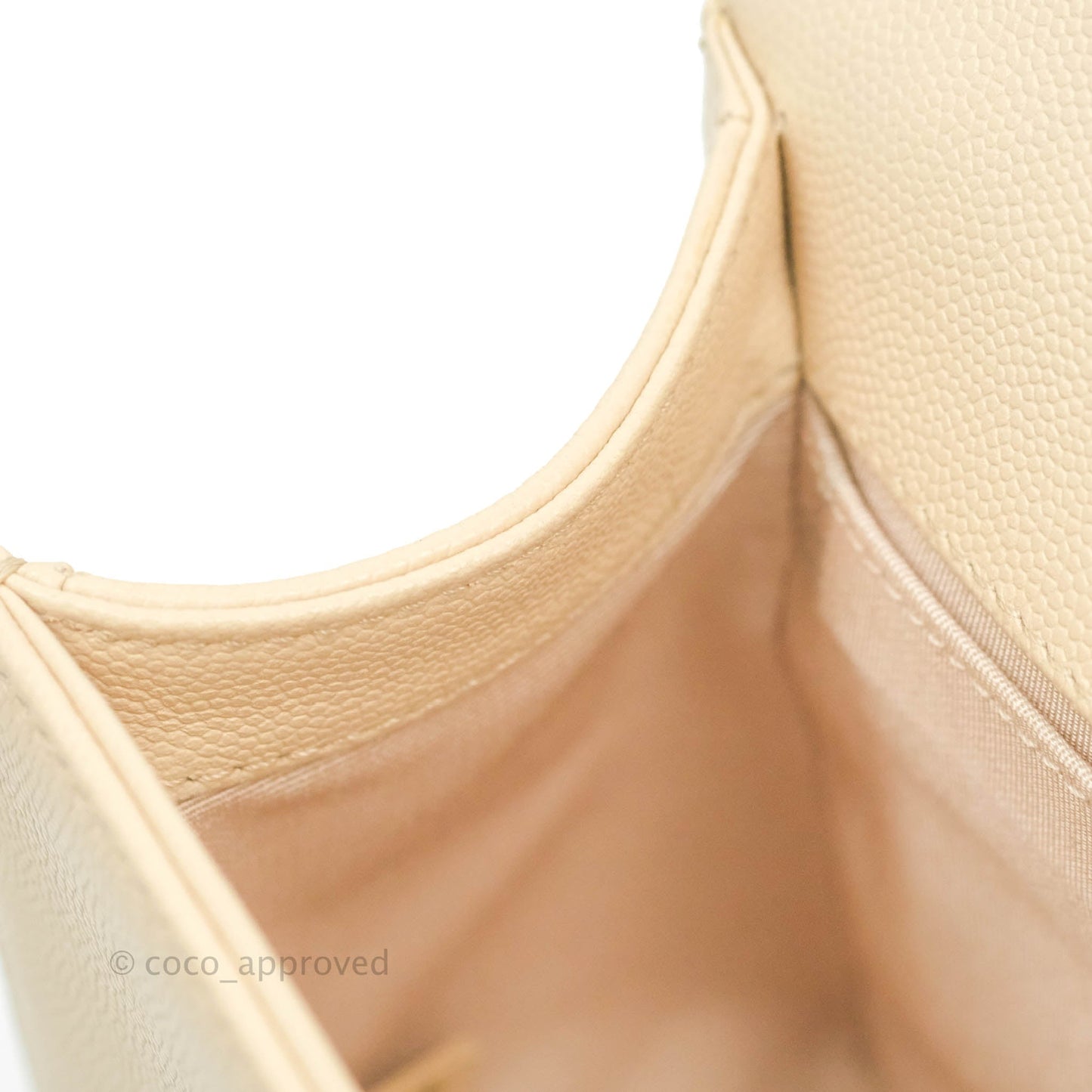 Chanel Chevron Medium Boy Light Pink Beige Caviar Ruthenium Hardware