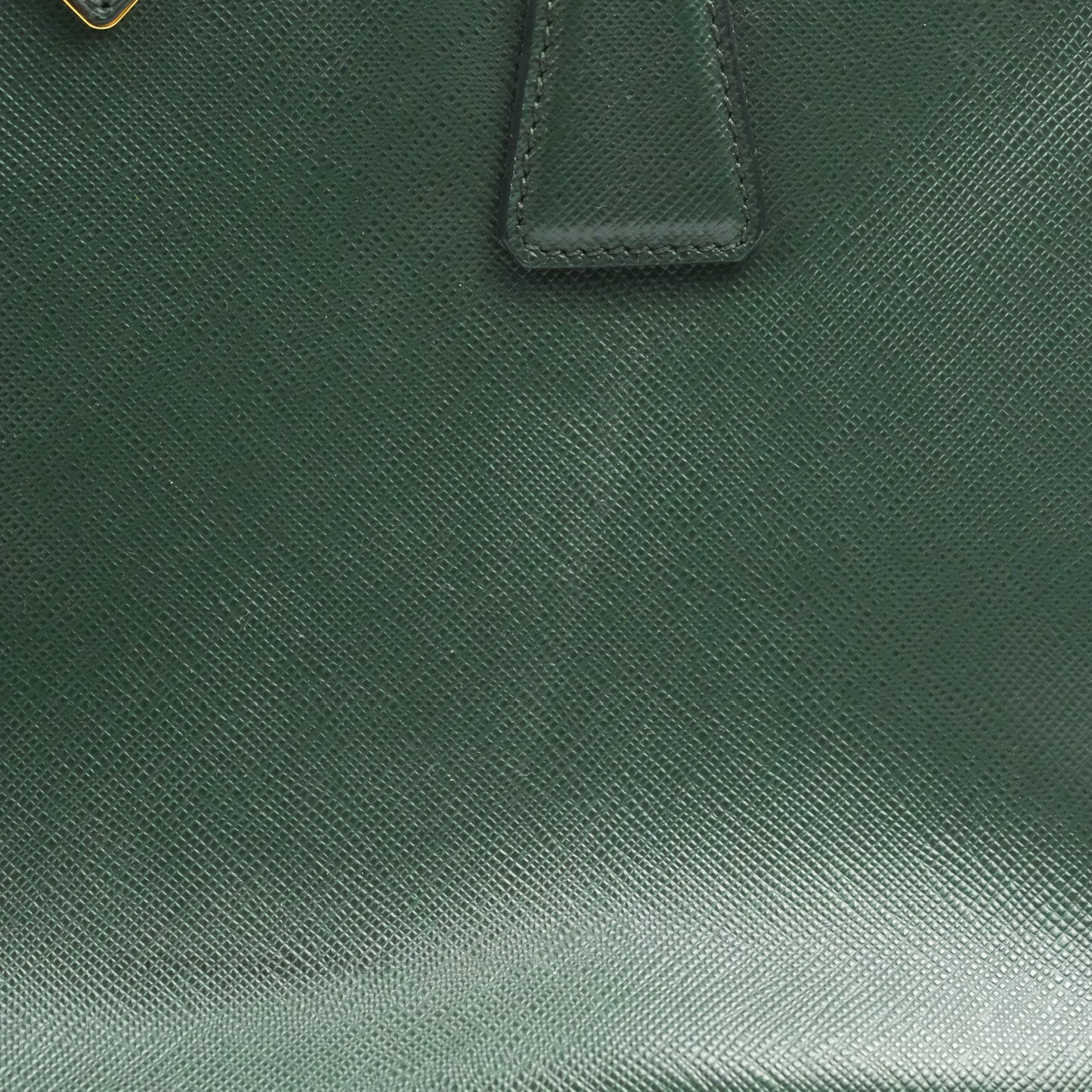 Prada Small Saffiano Lux Galleria Bag Emerald