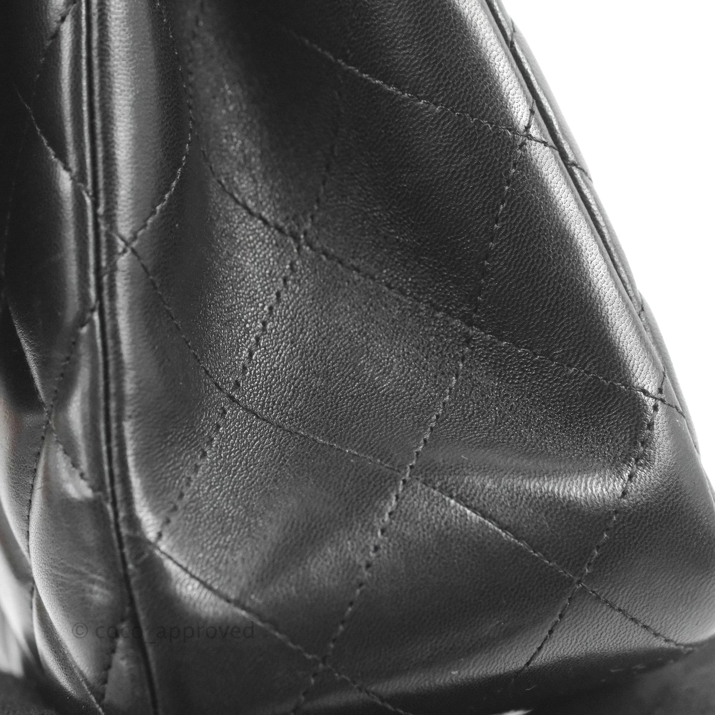 Chanel Jumbo Double Flap Black Lambskin Silver Hardware⁣⁣
