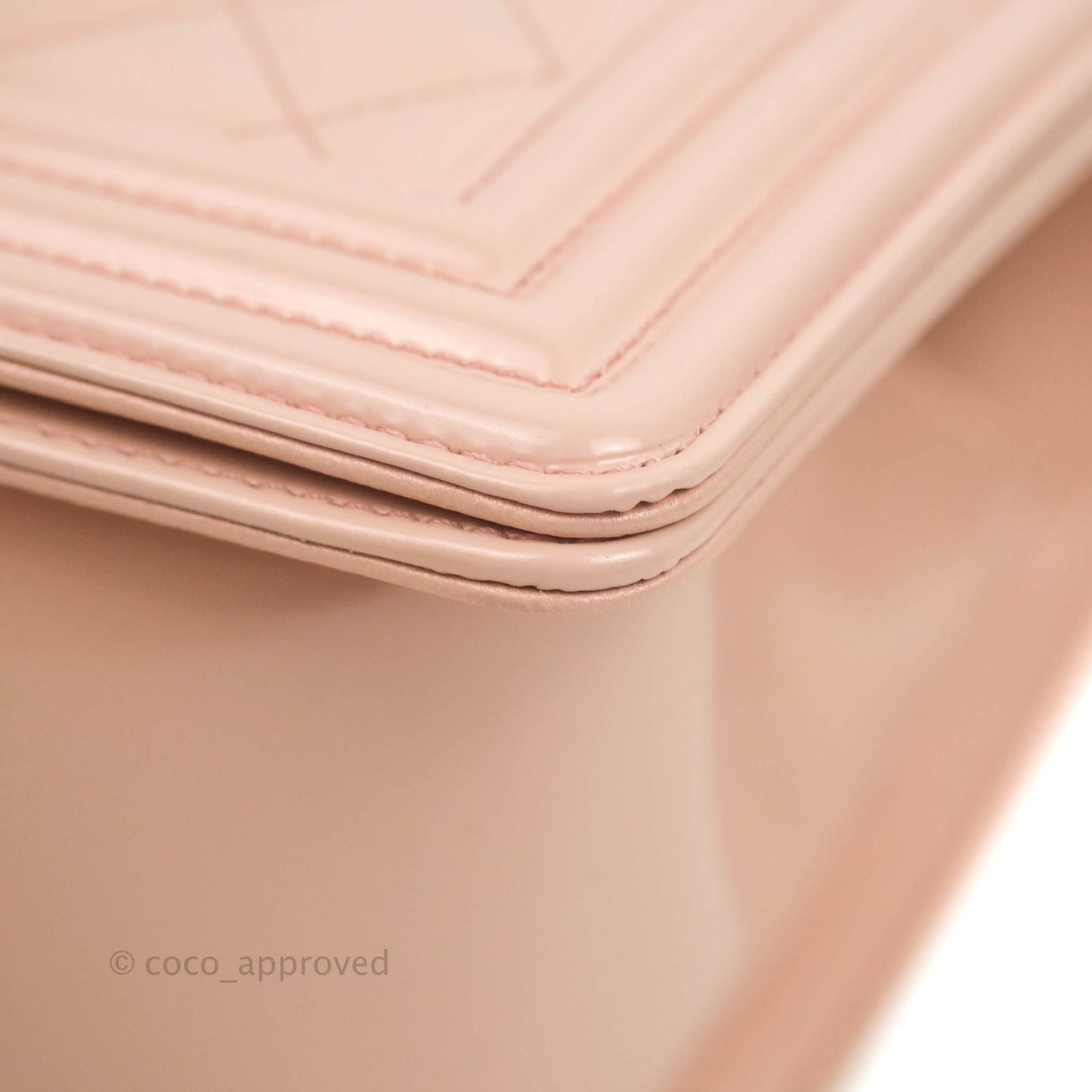 Chanel Quilted Medium Boy Iridescent Pink Shiny Calfskin Gold Hardware