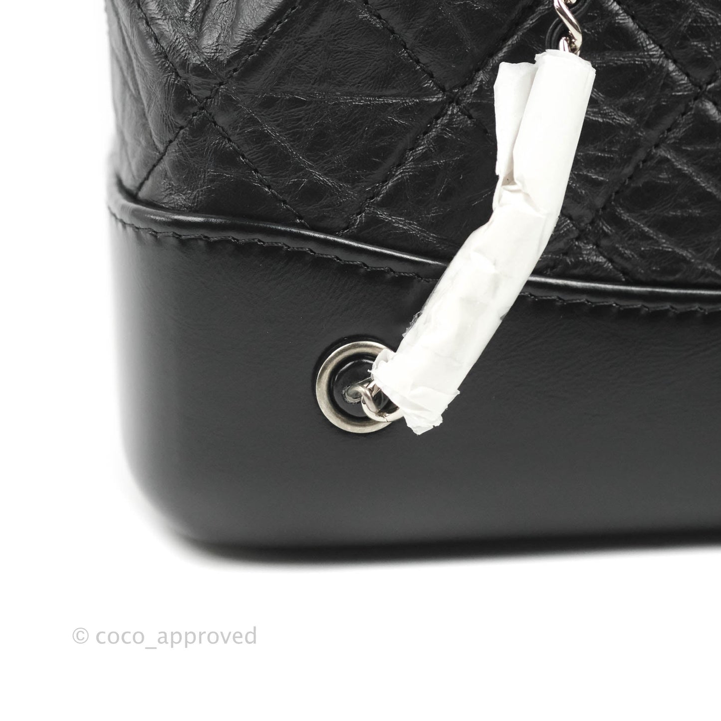 Chanel Small Gabrielle Backpack Black Aged Calfskin