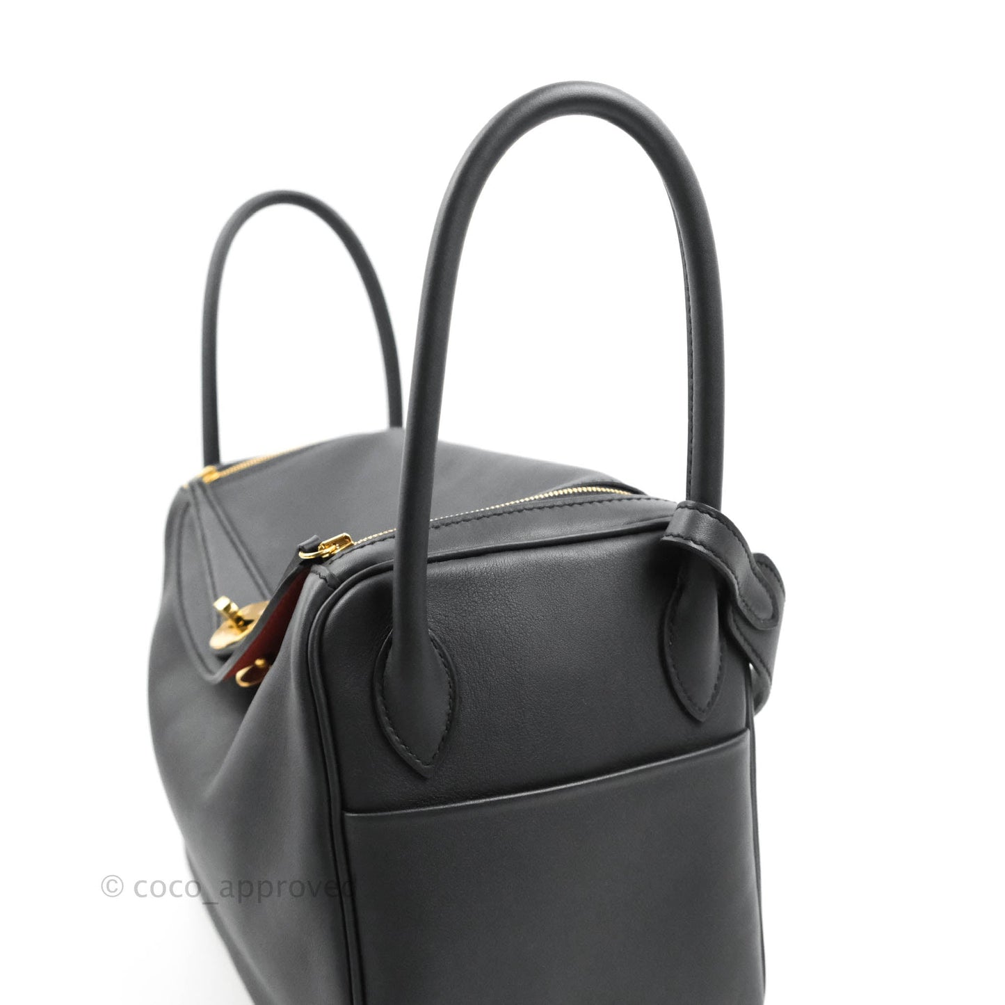 Hermès Lindy 26 Navy Swift Gold Hardware Special Edition