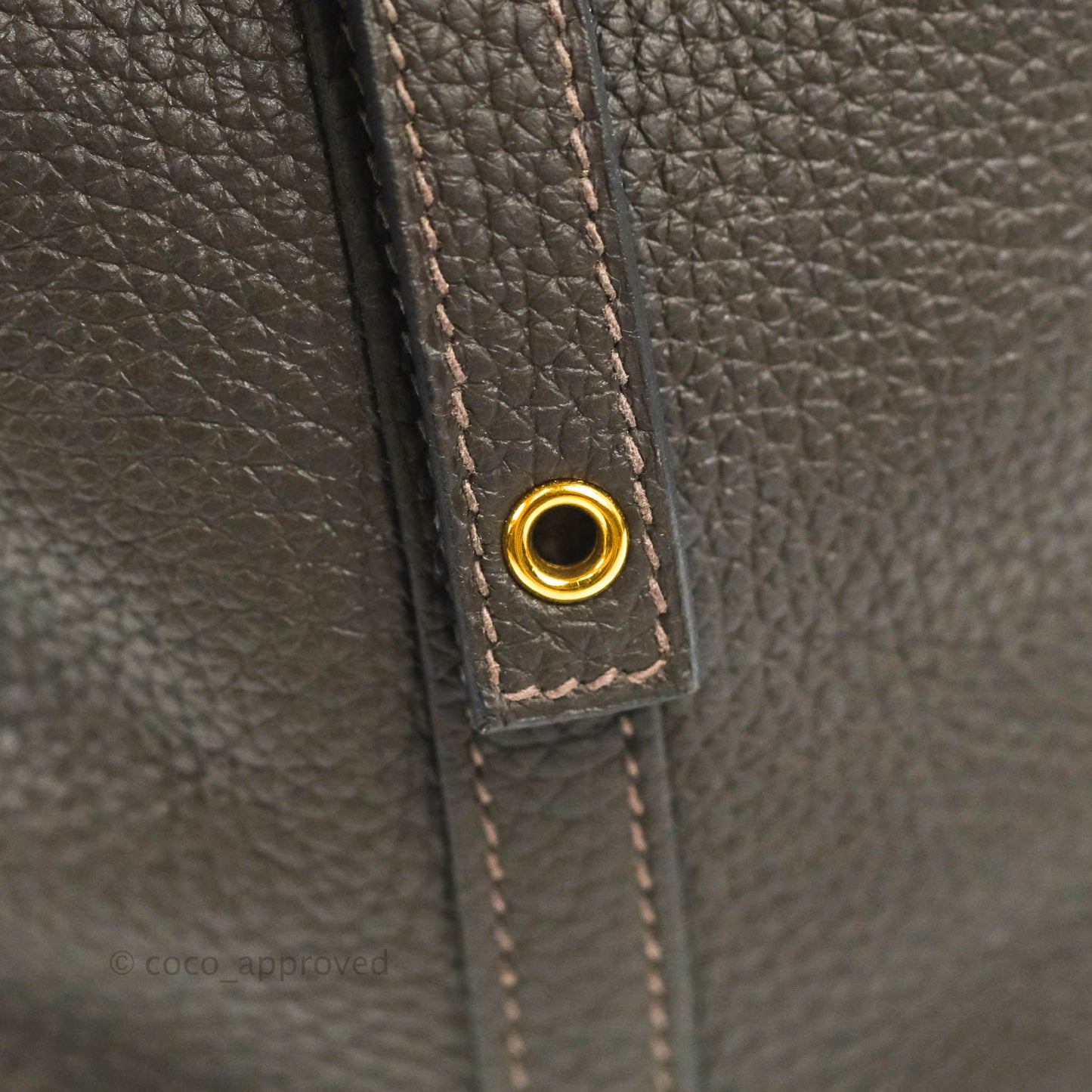 Hermès Picotin Lock 18 PM Ebene Clemence Gold Hardware