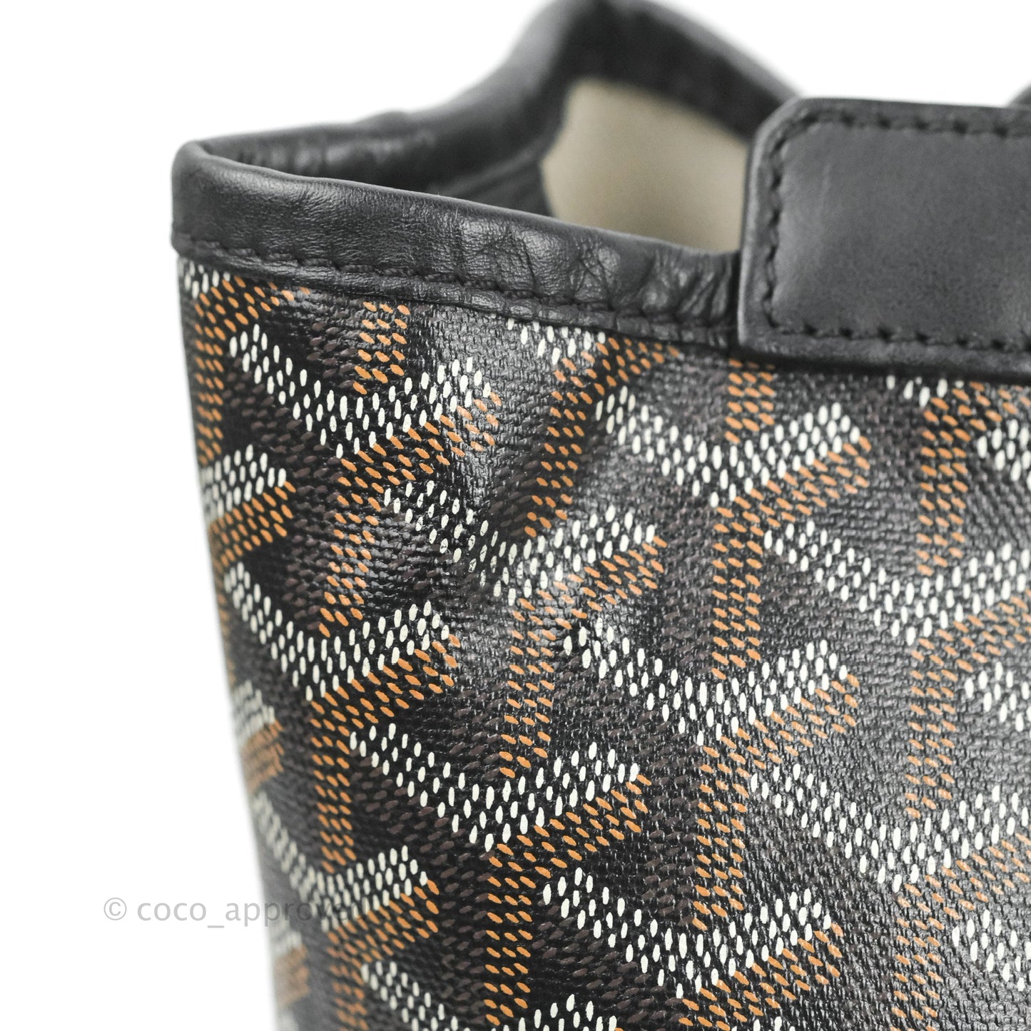 Goyard Goyardine Bellechasse PM Black