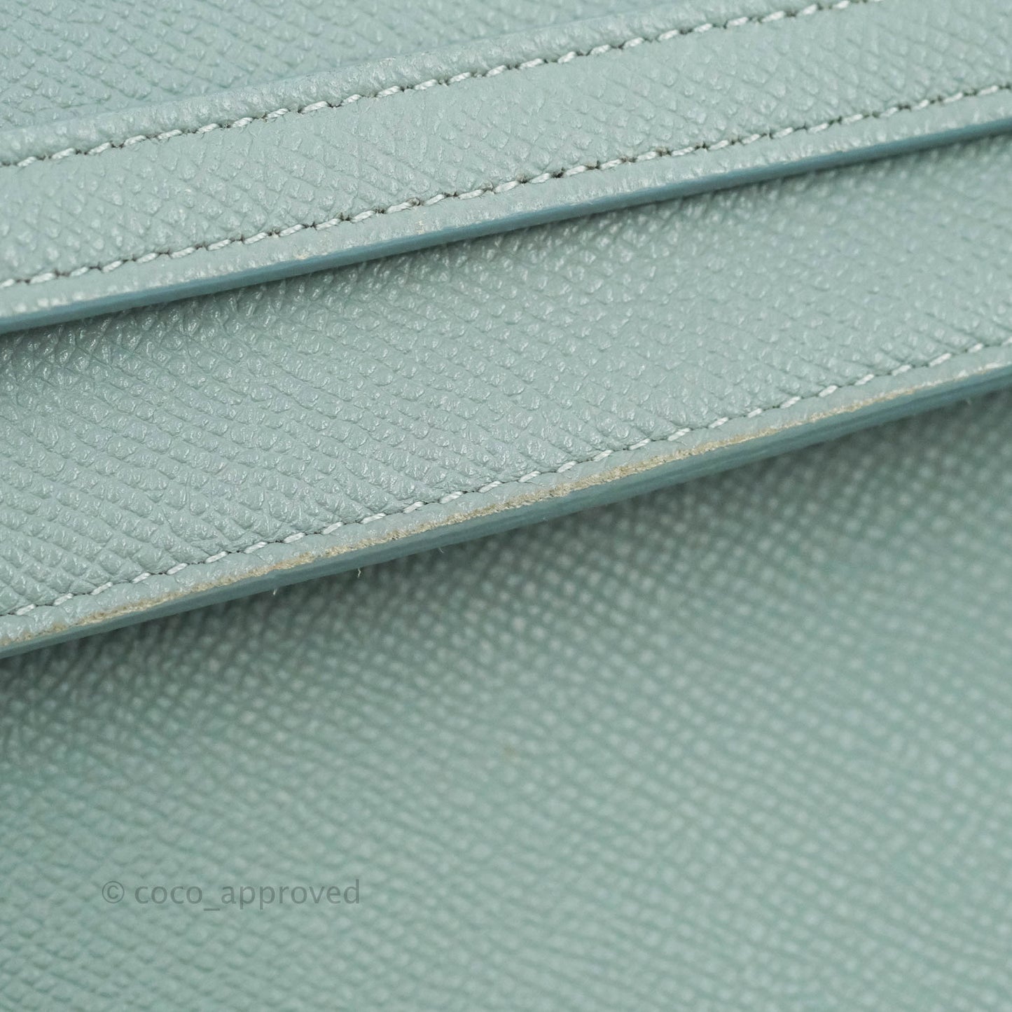 Celine Micro Belt Bag Light Blue Grained Calfskin Gold Hardware