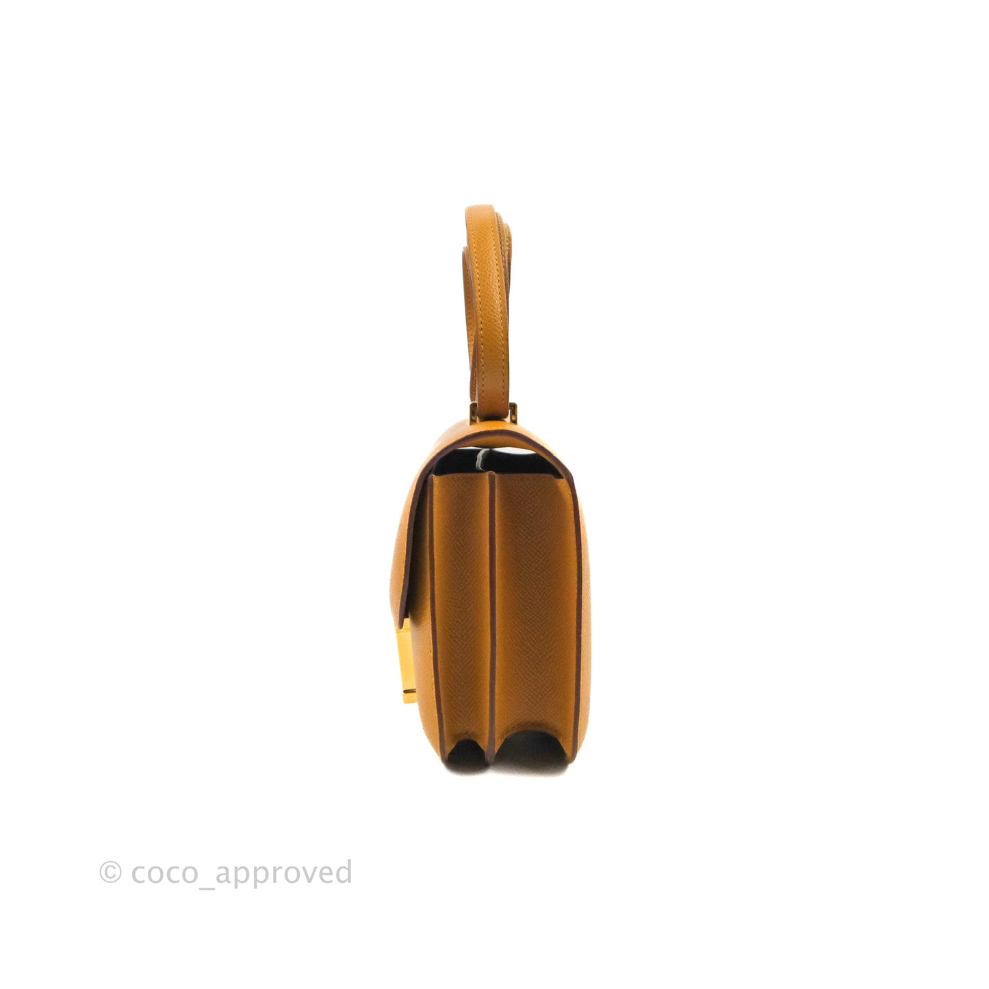 Hermès Constance Mini 18cm Sesame Epsom Gold Hardware