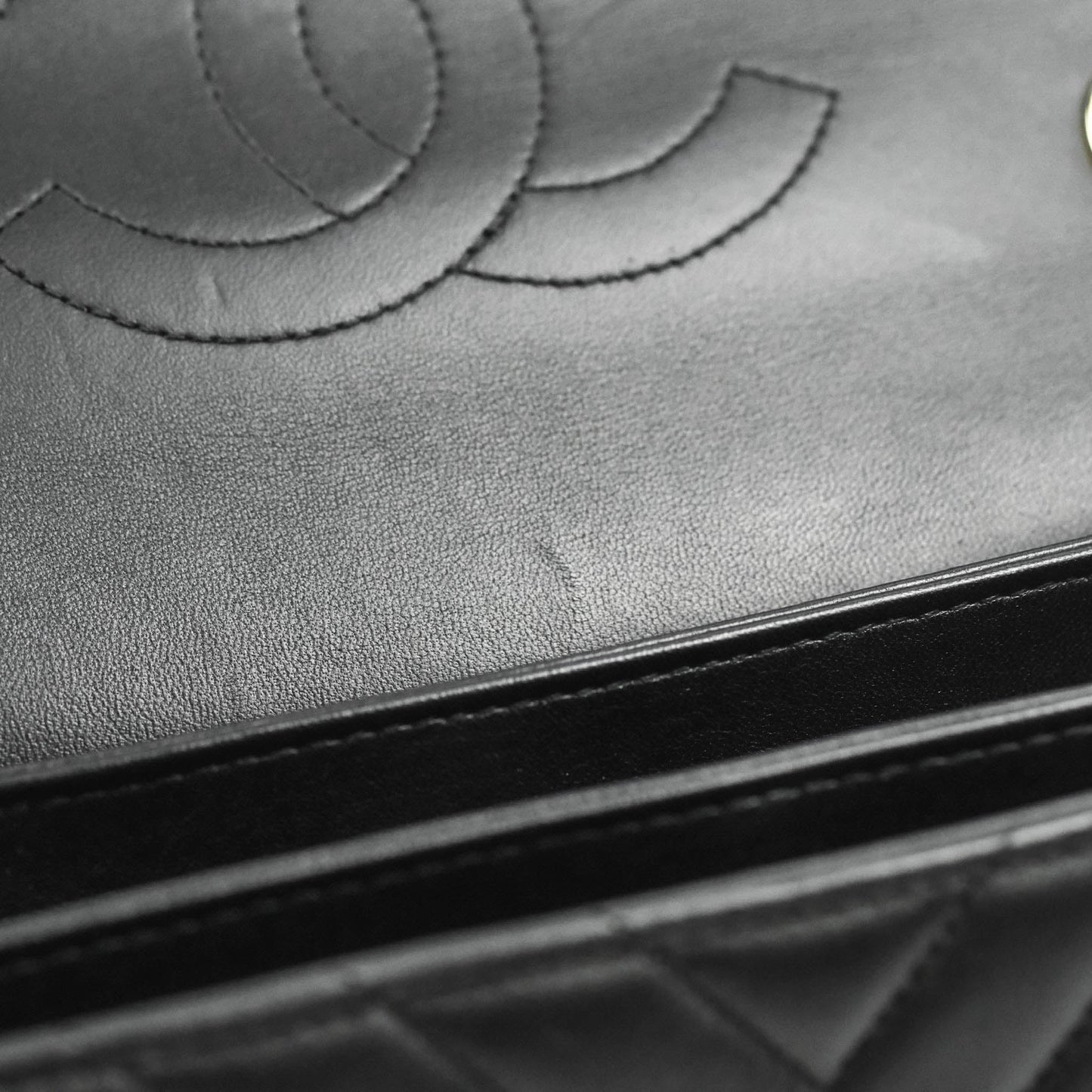 Chanel Trendy CC Chevron Small Black Lambskin Gold Hardware