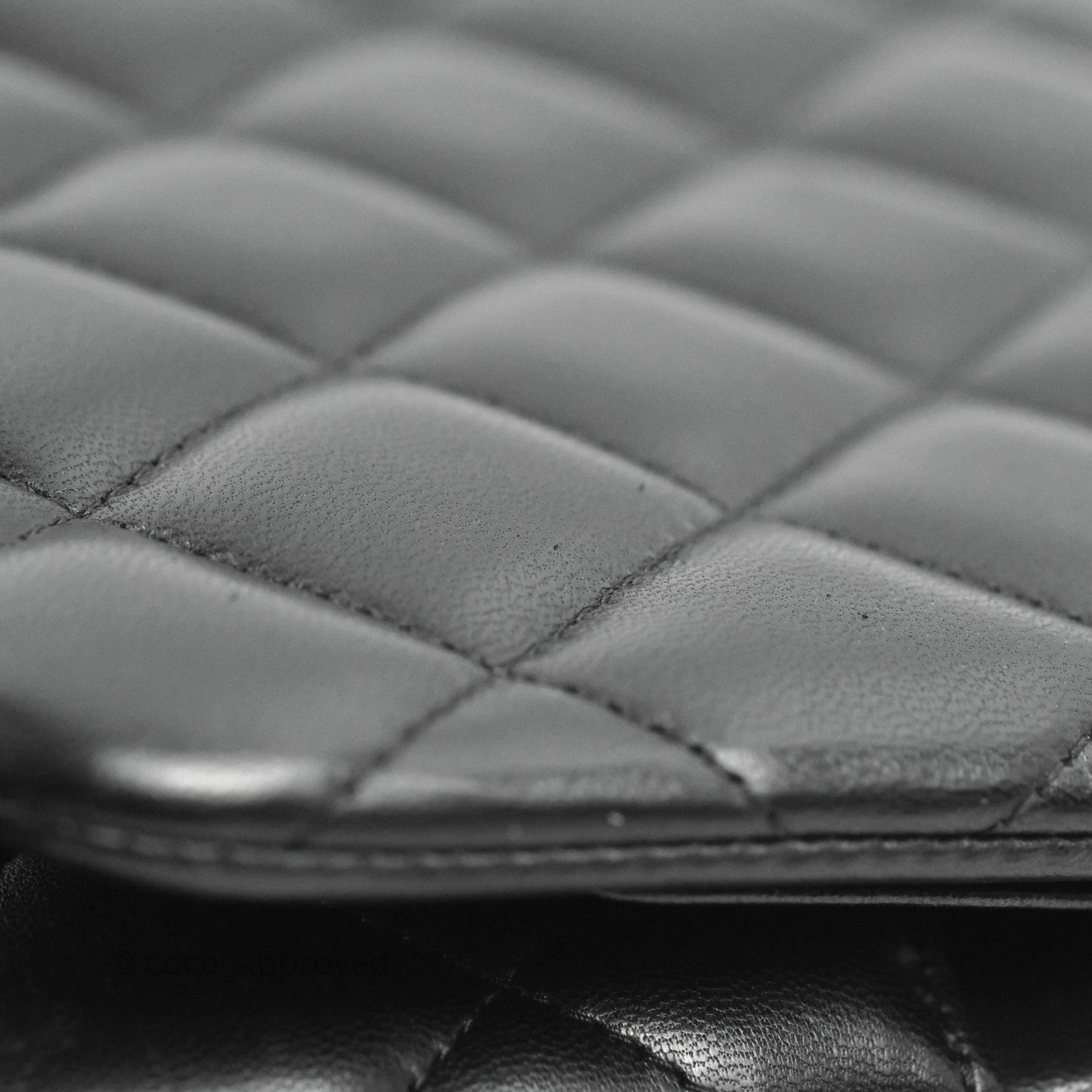 Chanel Jumbo Double Flap Black Lambskin Silver Hardware⁣⁣