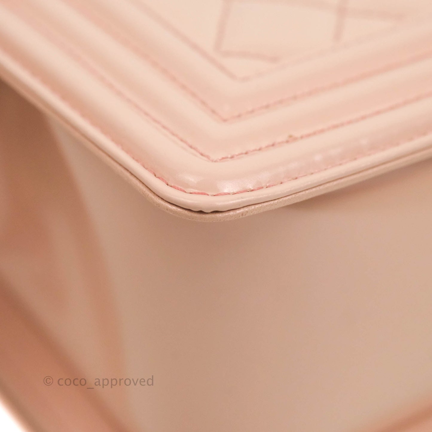 Chanel Quilted Medium Boy Iridescent Pink Shiny Calfskin Gold Hardware