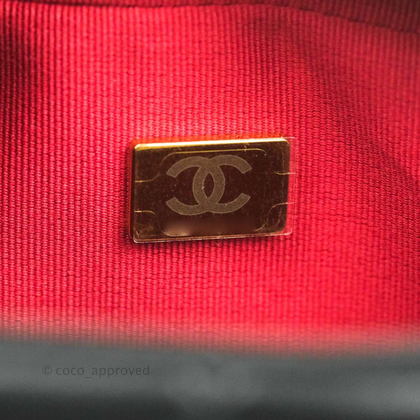 Chanel My Perfect Camera Pearl Adjustable Strap Black Lambskin Gold Hardware