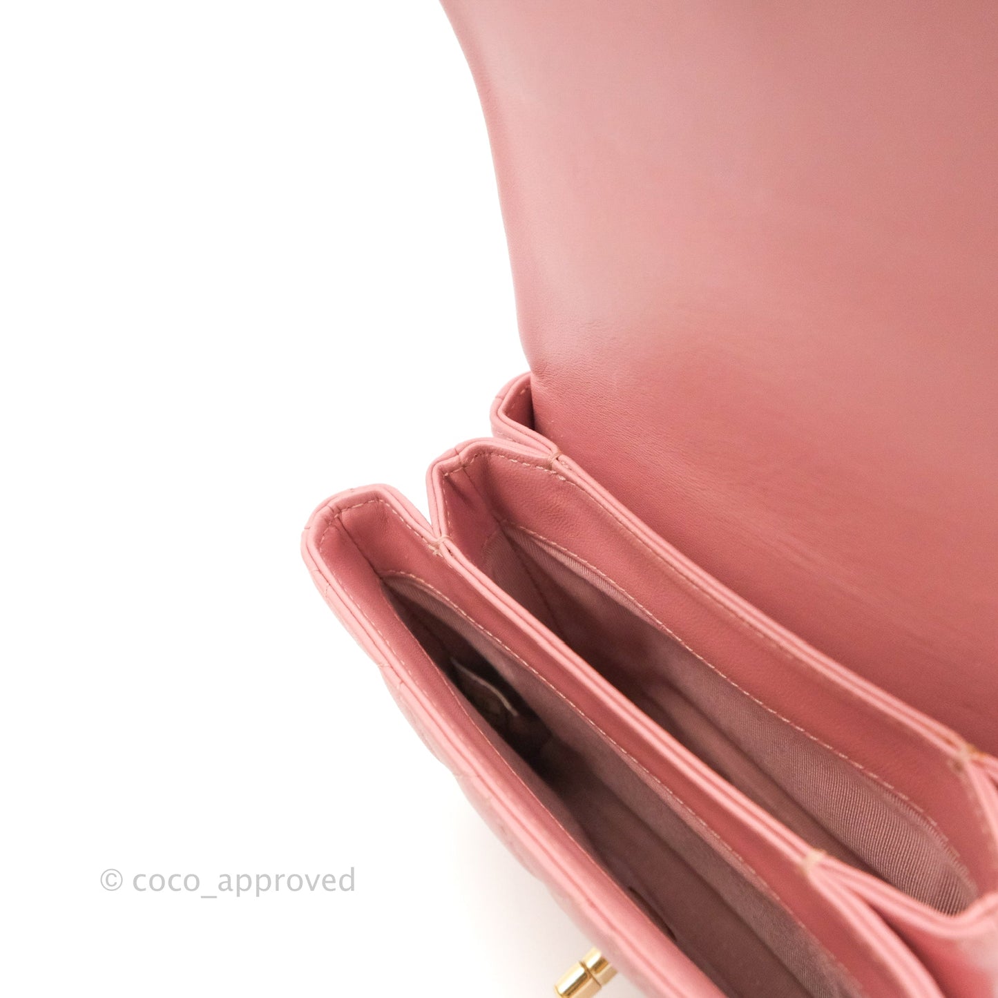 Chanel Citizen Chic Mini Flap Bag Pink Lambskin Gold Hardware