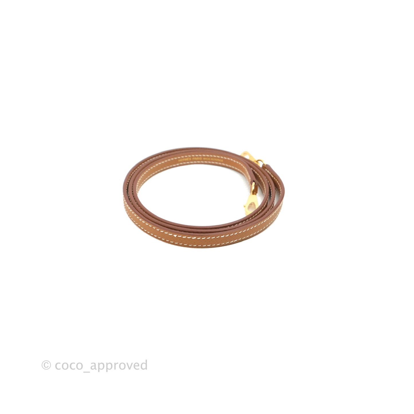 Hermès Mini Kelly II Gold Epsom Gold Hardware