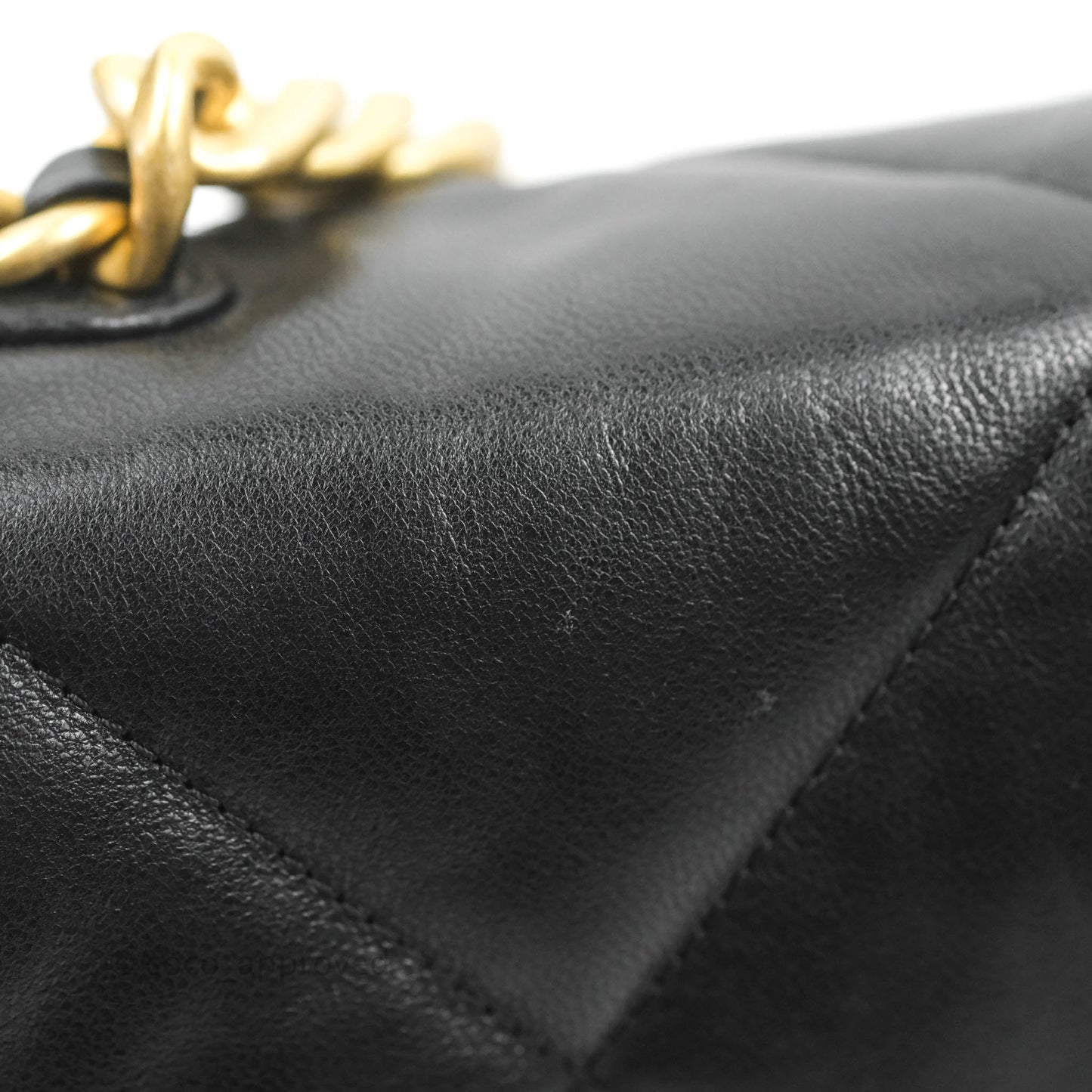 Chanel 19 Small Black Goatskin Mixed Hardware 20B