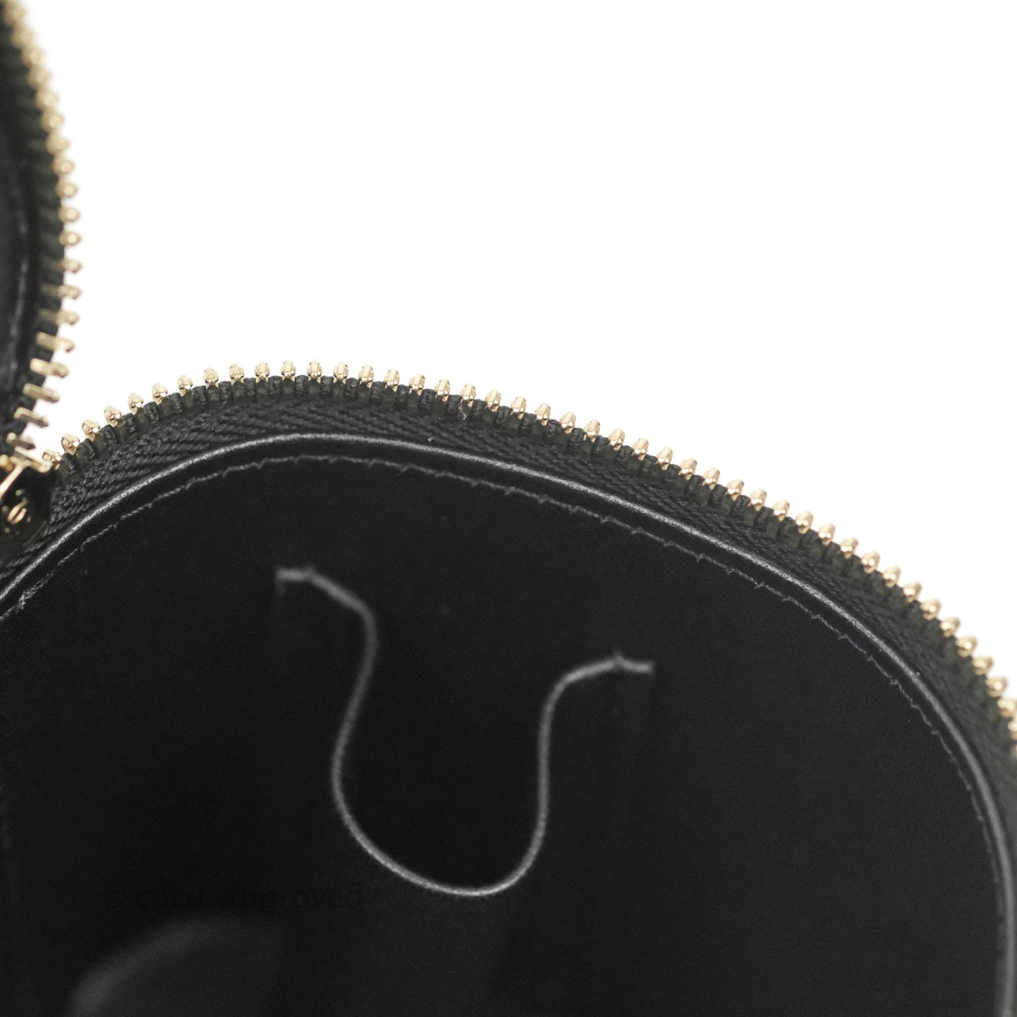 Chanel Vanity Rectangular Top Handle Black Lambskin Gold Hardware